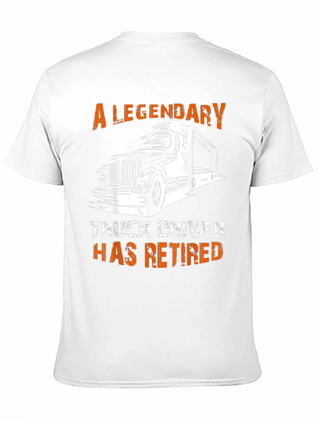 Legendary Retired Truck Driver T-Shirt