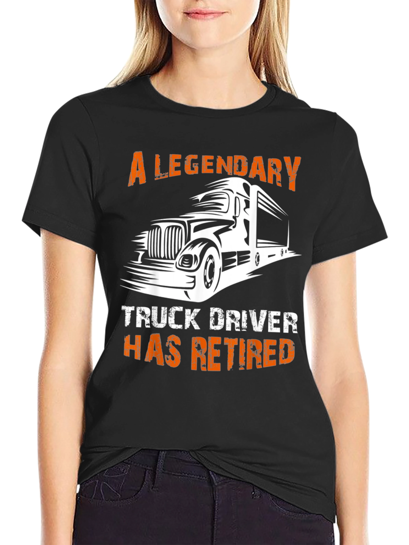 Legendary Retired Truck Driver T-Shirt