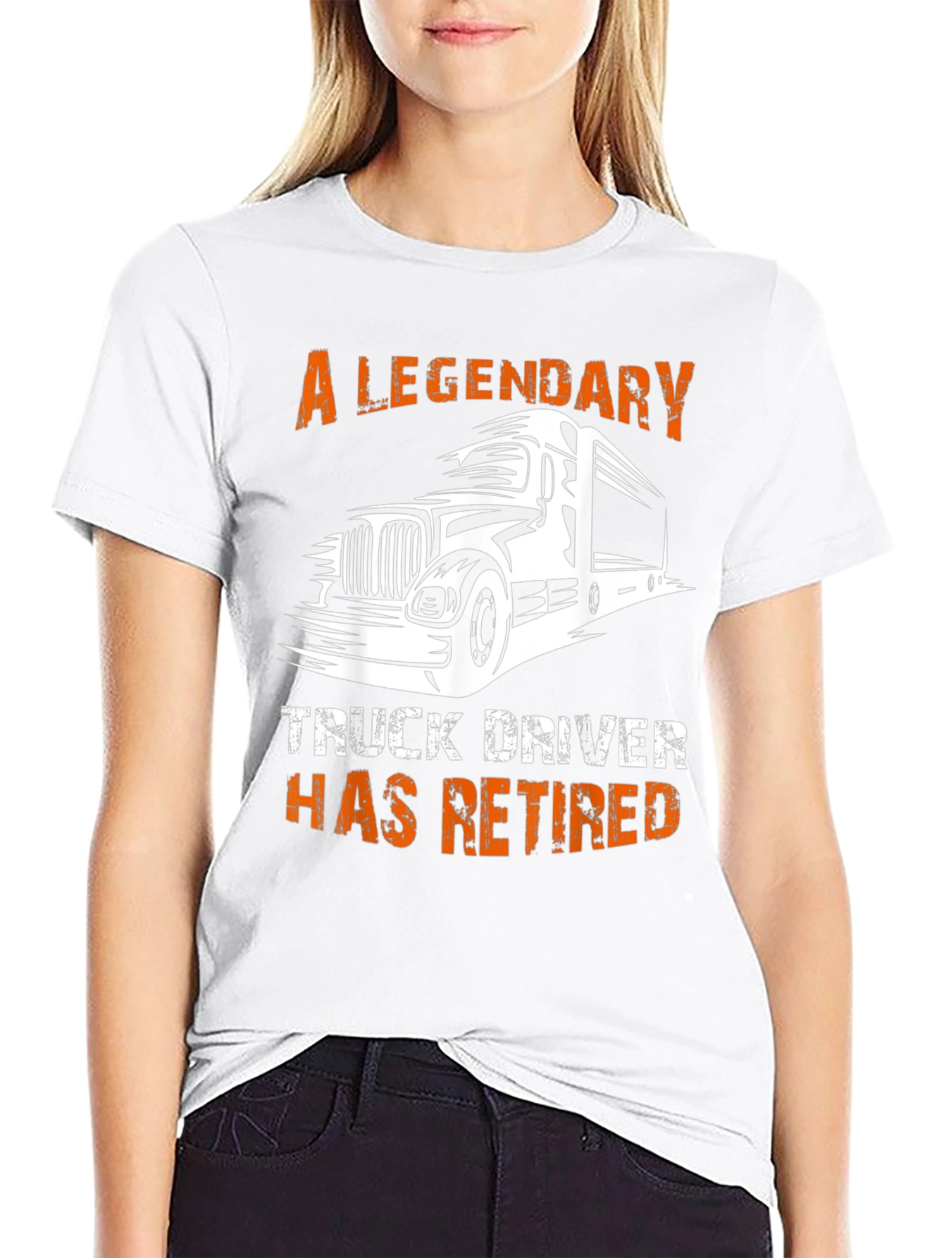 Legendary Retired Truck Driver T-Shirt