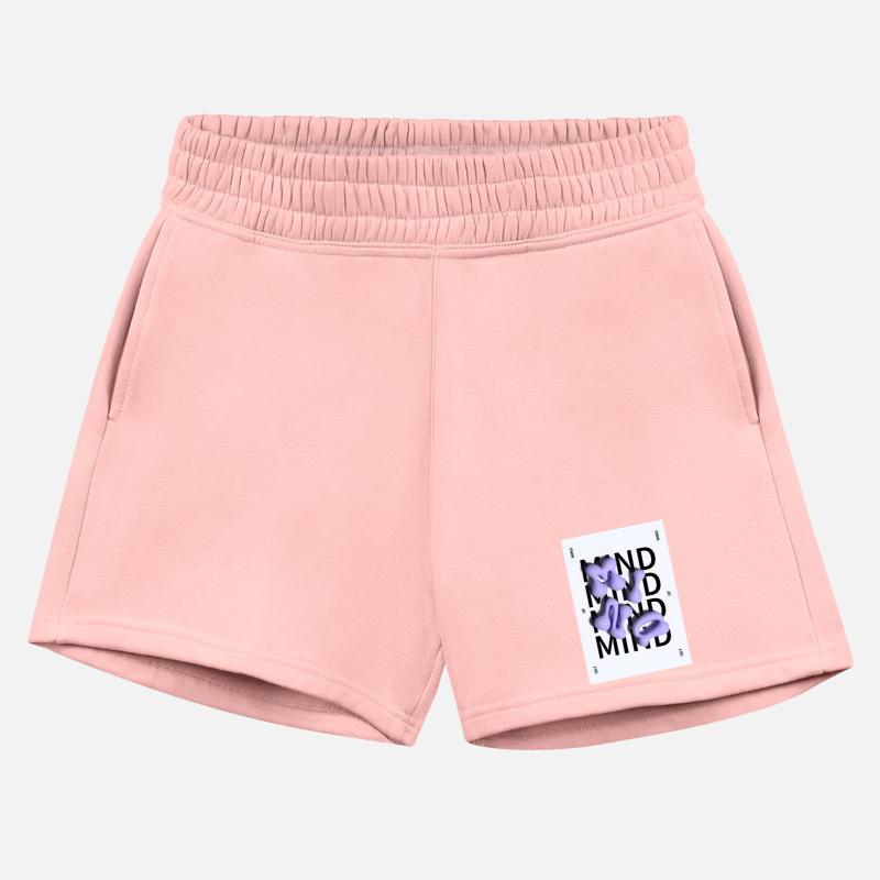 Abstract Purple Blob Typography Design