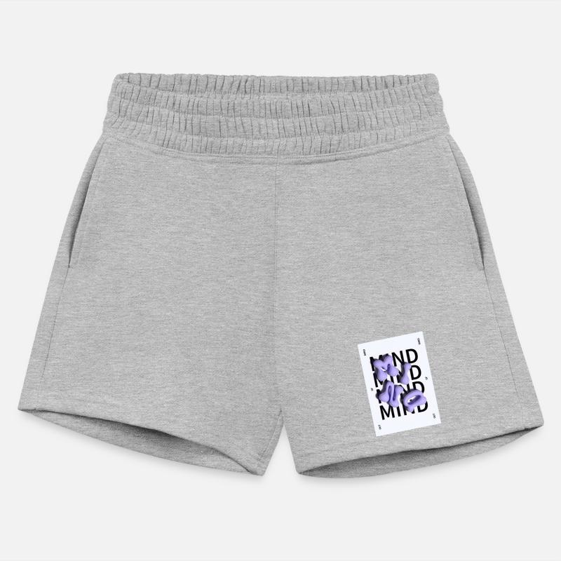 Abstract Purple Blob Typography Design