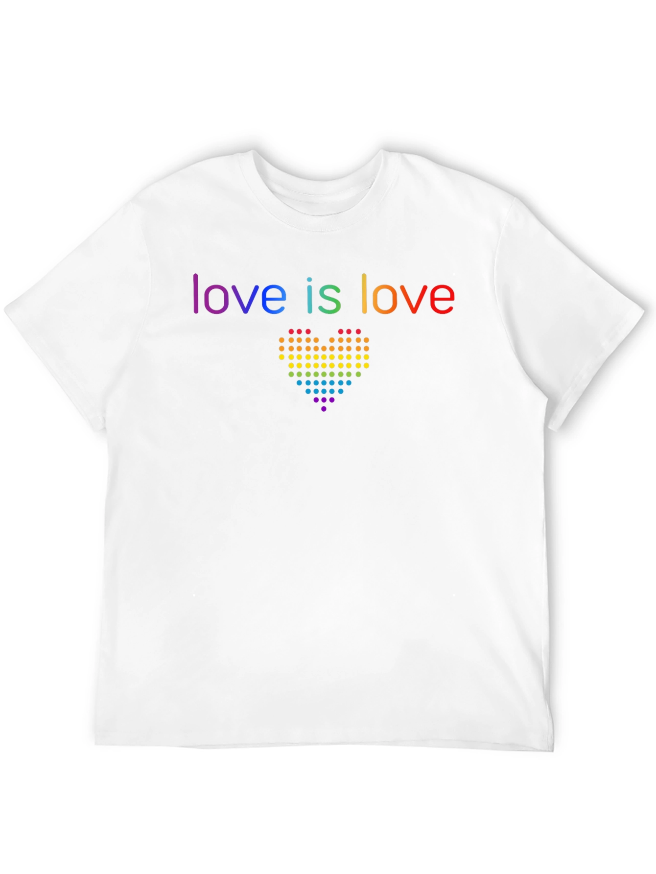 Love is Love Rainbow Heart T-Shirt
