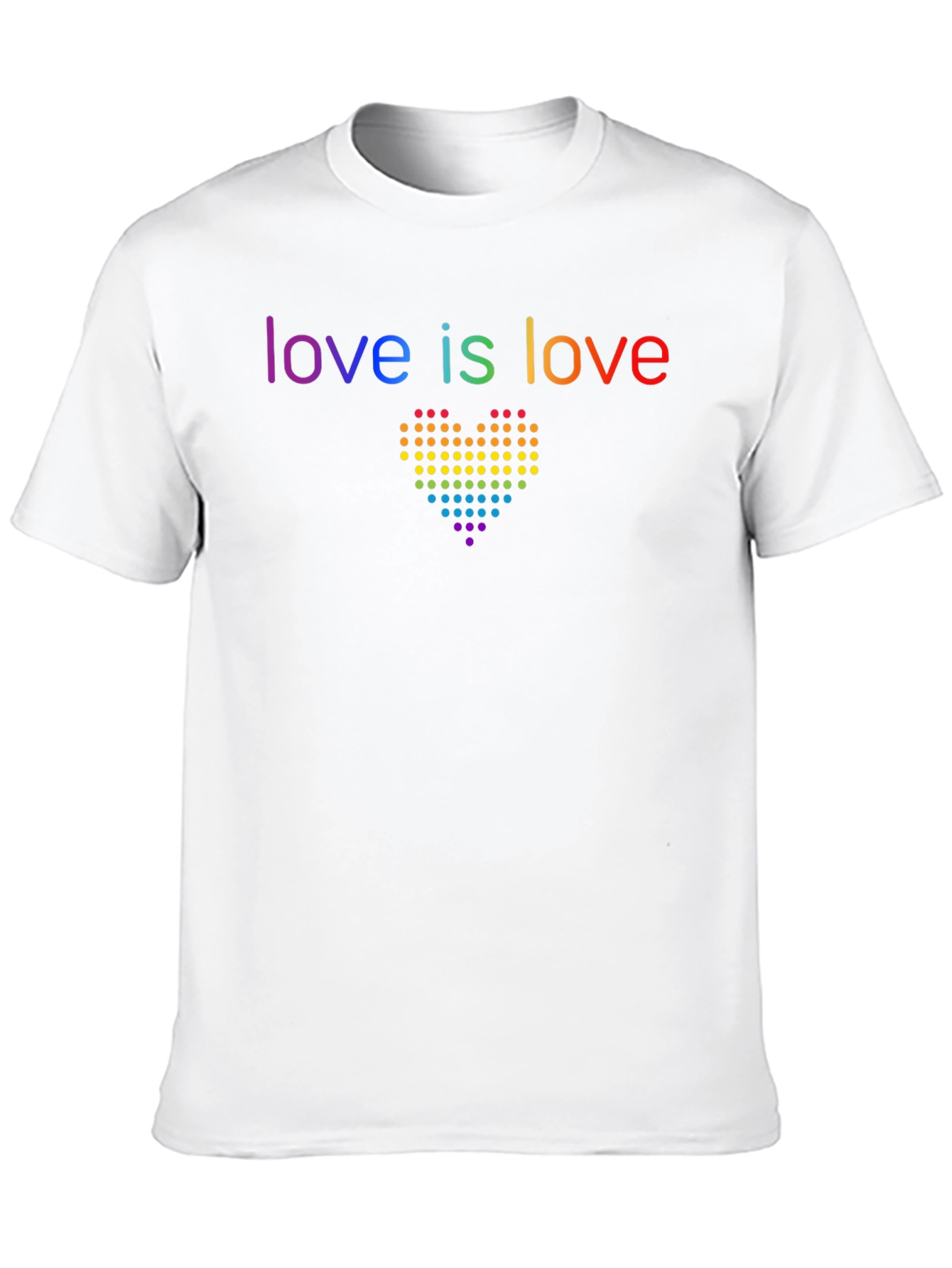 Love is Love Rainbow Heart T-Shirt