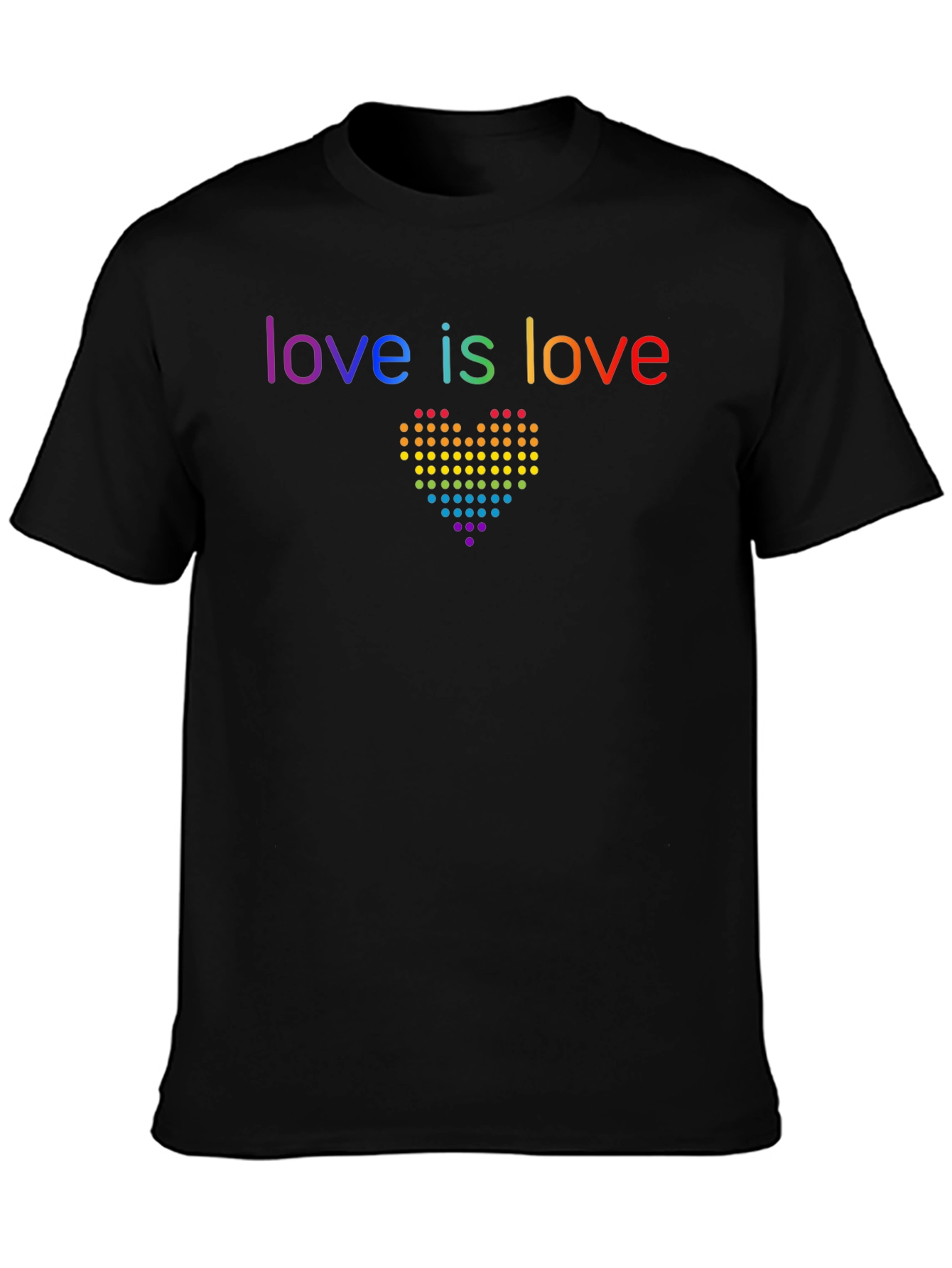 Love is Love Rainbow Heart T-Shirt