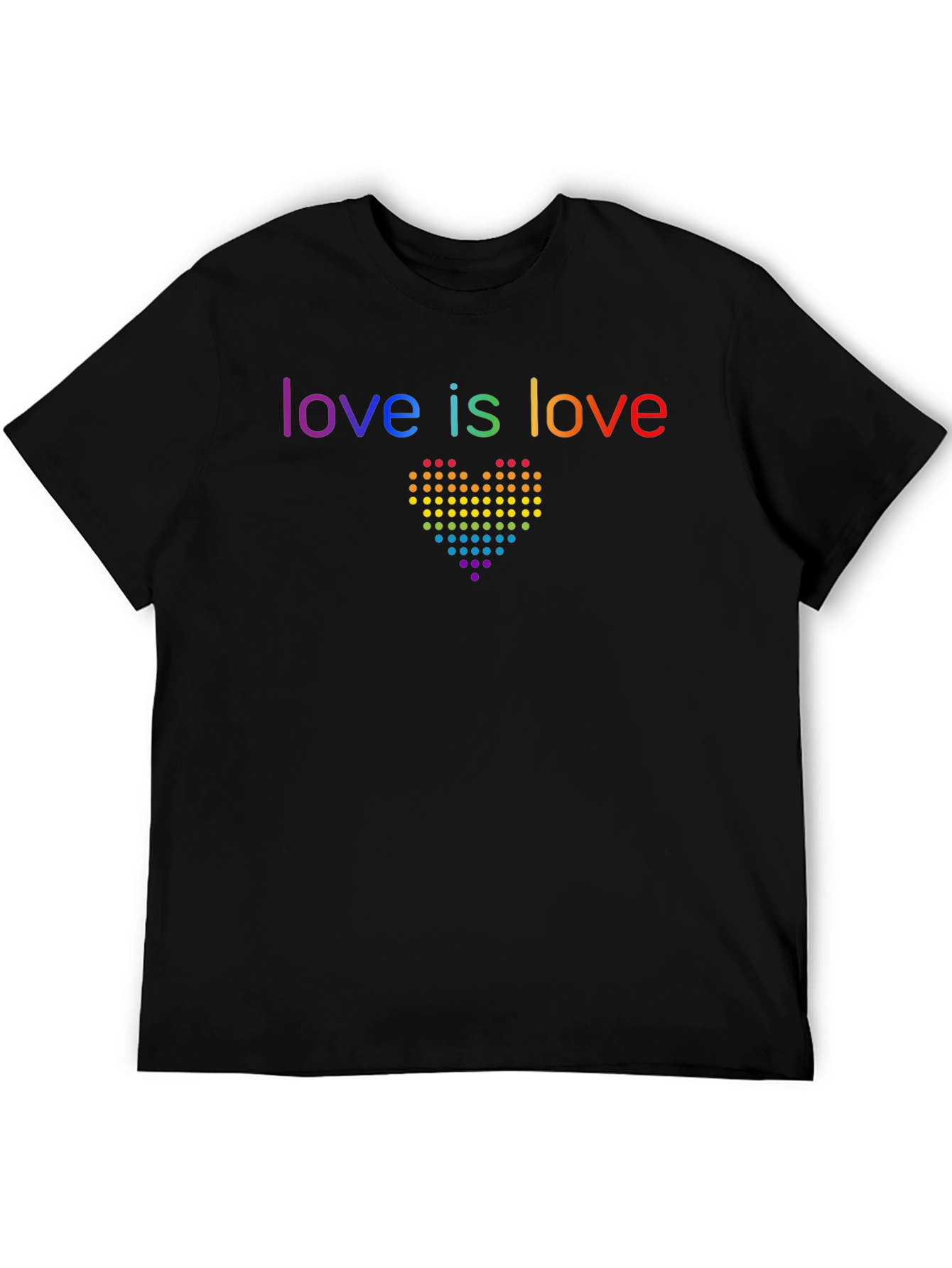 Love is Love Rainbow Heart T-Shirt