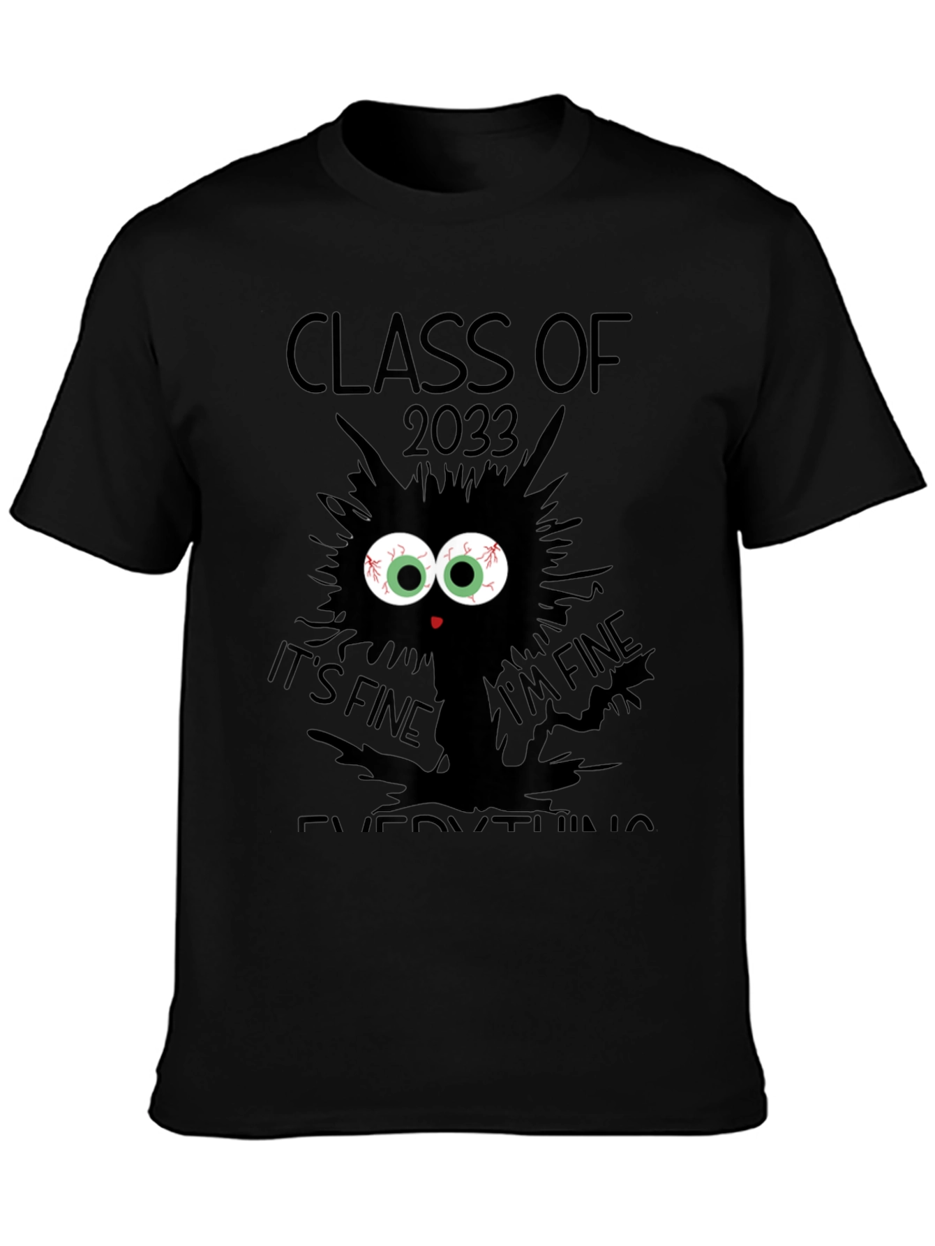 Class of 2033 Cat T-Shirt