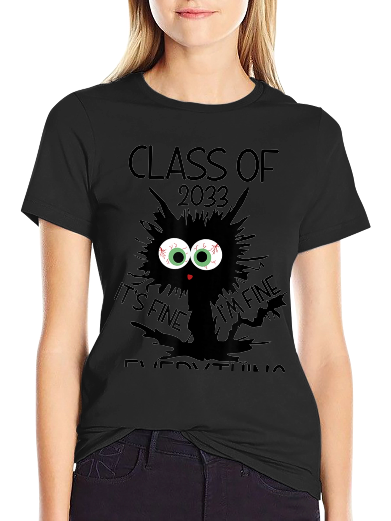 Class of 2033 Cat T-Shirt