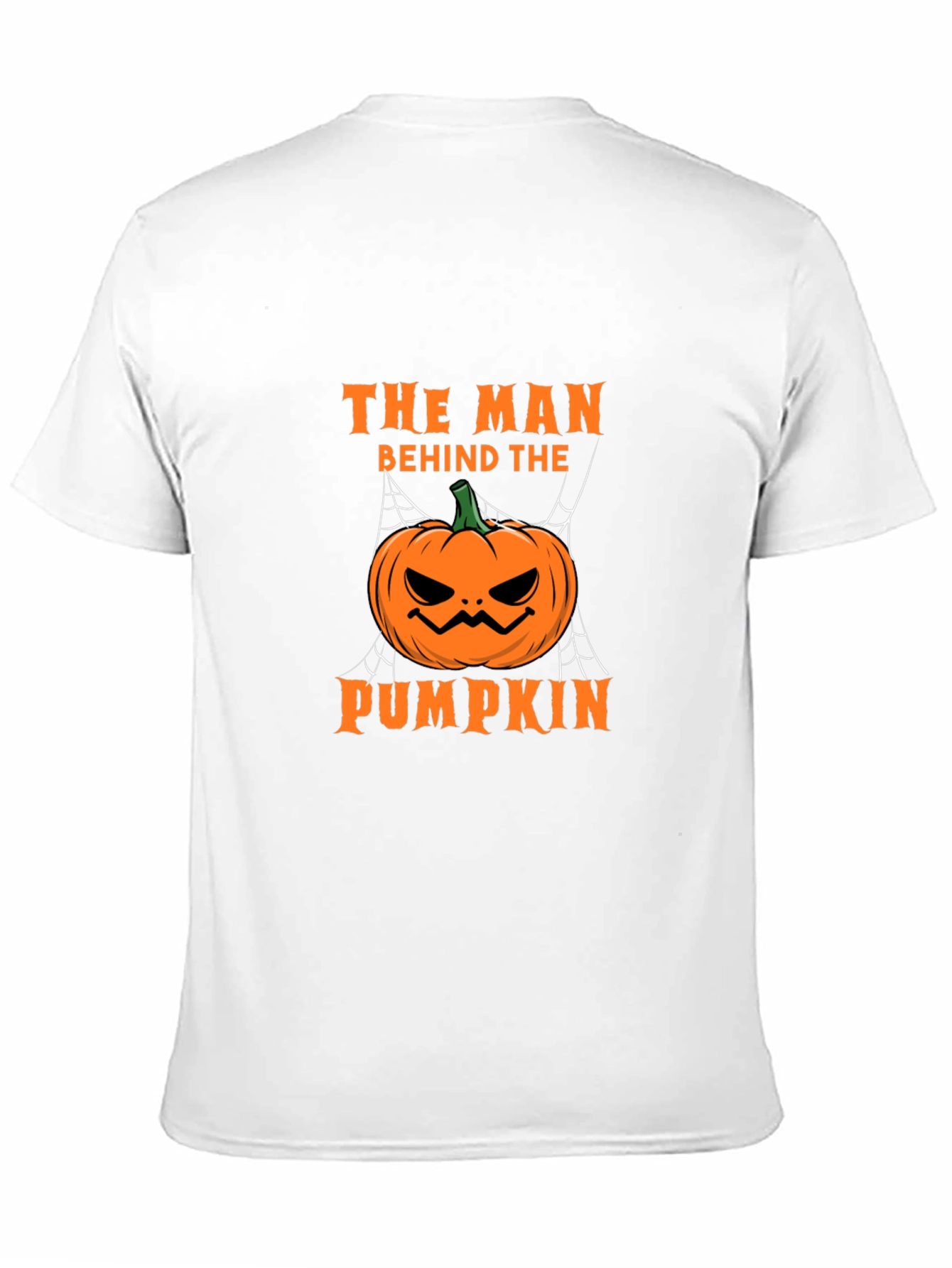 The Man Behind the Pumpkin Halloween Graphic Tee