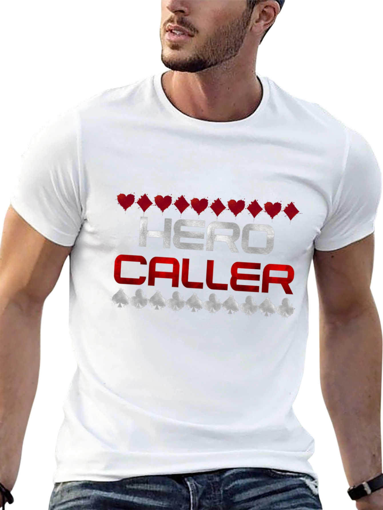 Hero Caller Poker T-Shirt