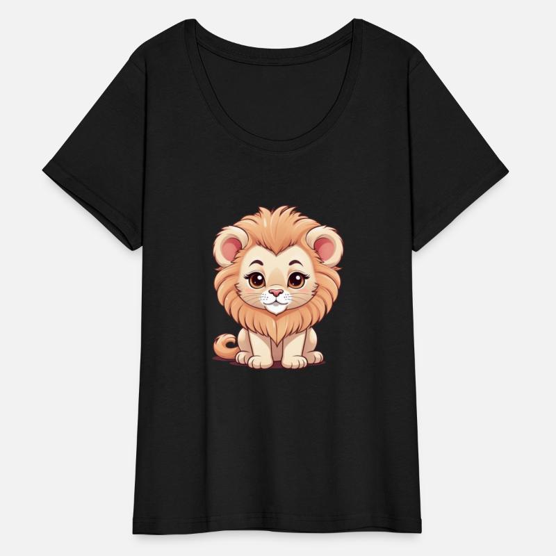 Adorable Chibi Lion Cute Anime Big-Eyed Lion