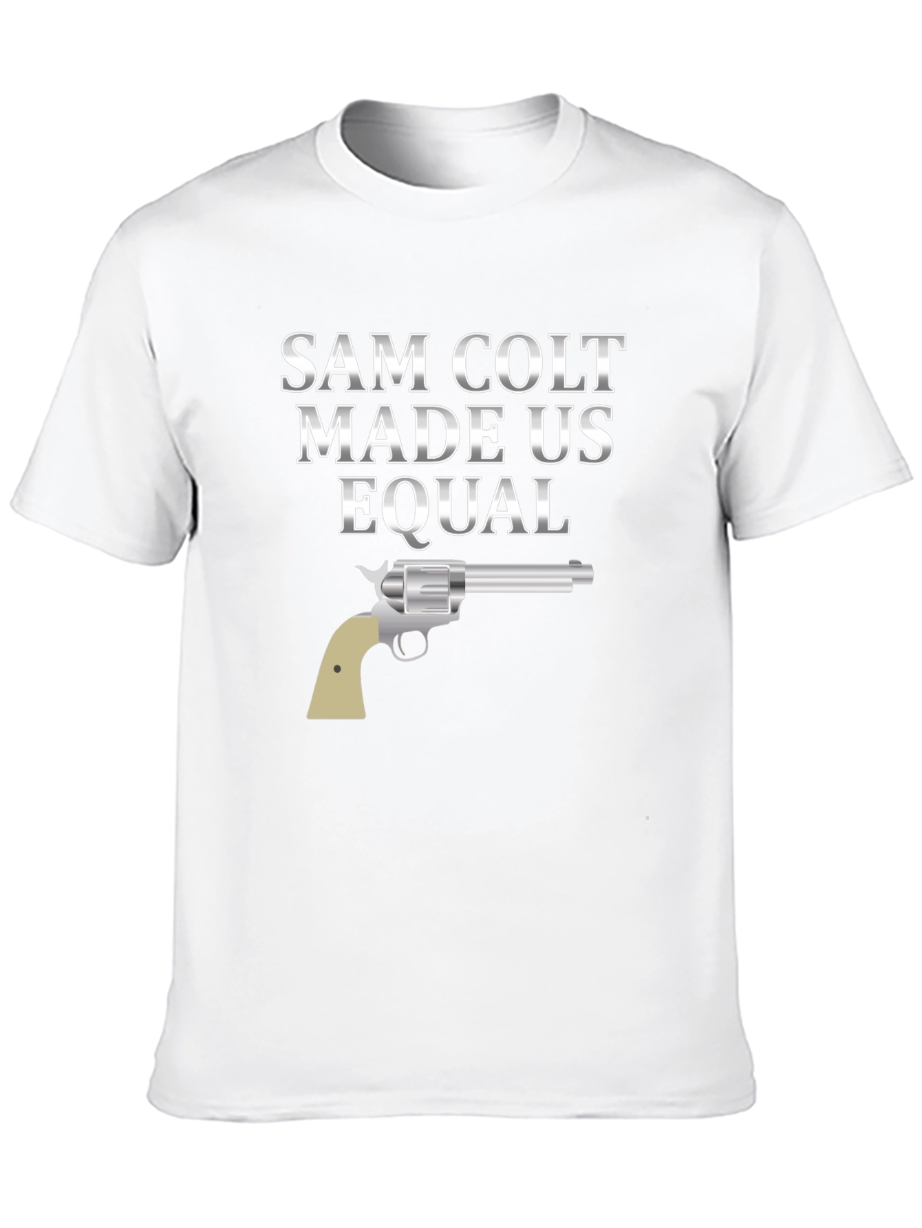 Sam Colt Made Us Equal T-Shirt - Black