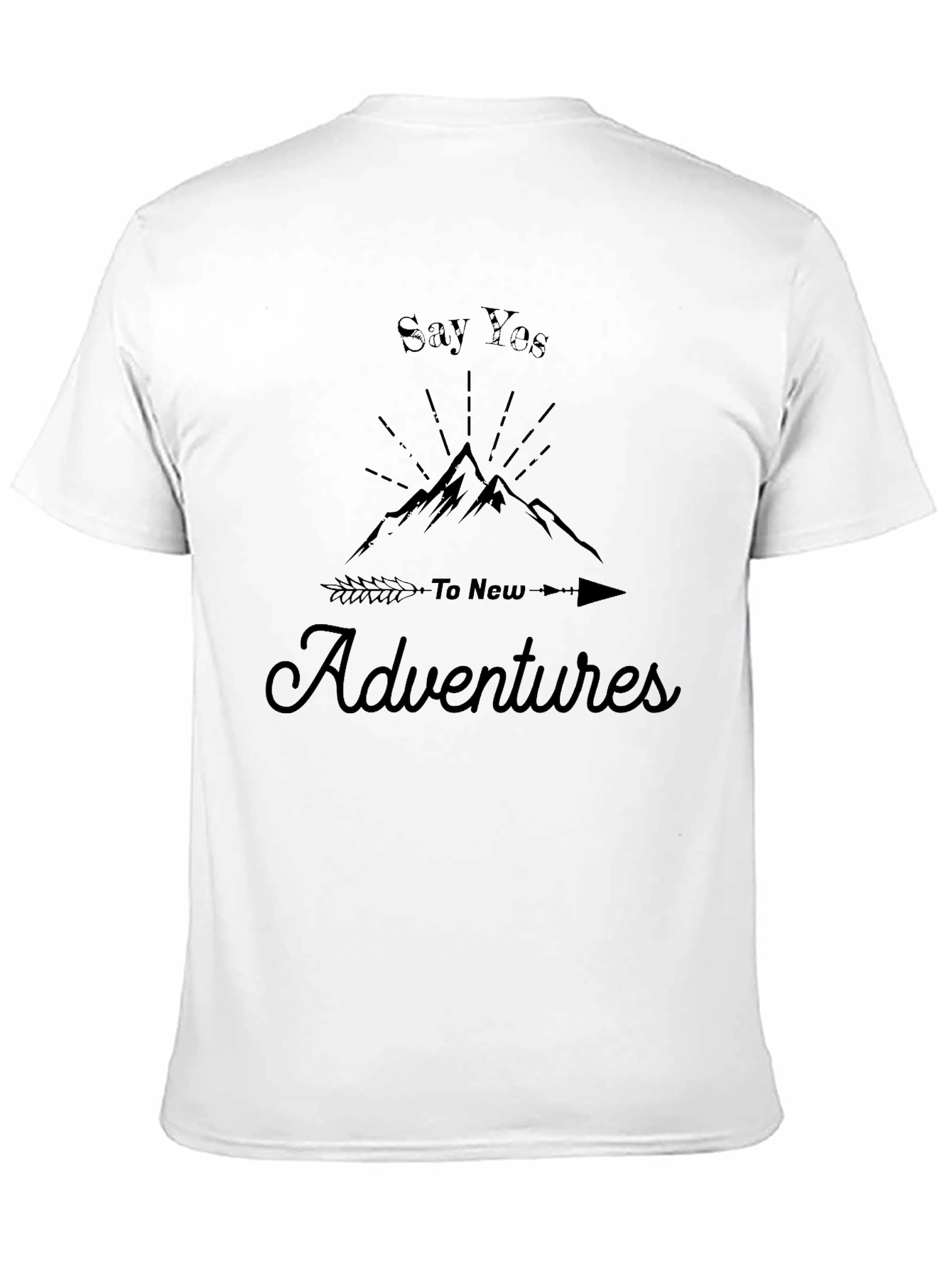 Say Yes to New Adventures T-Shirt