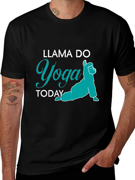Llama Do Yoga T-Shirt - Funny Yoga Tee