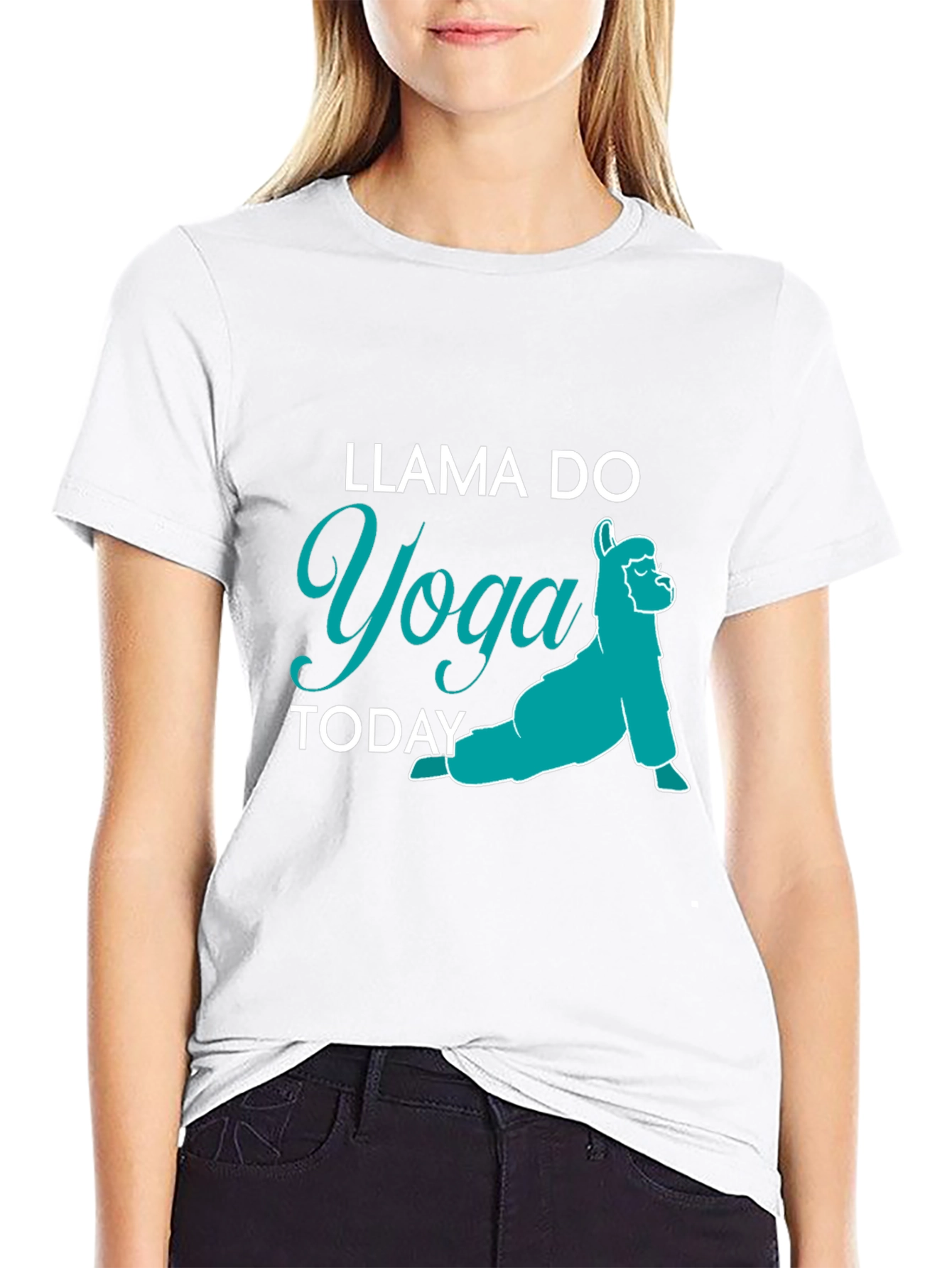 Llama Do Yoga T-Shirt - Funny Yoga Tee