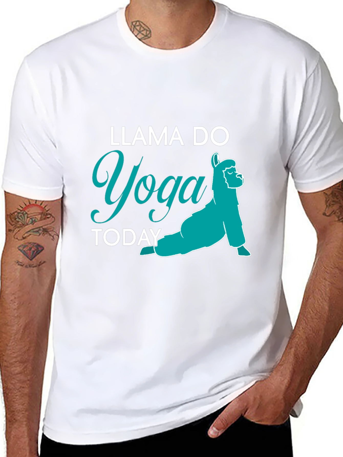 Llama Do Yoga T-Shirt - Funny Yoga Tee