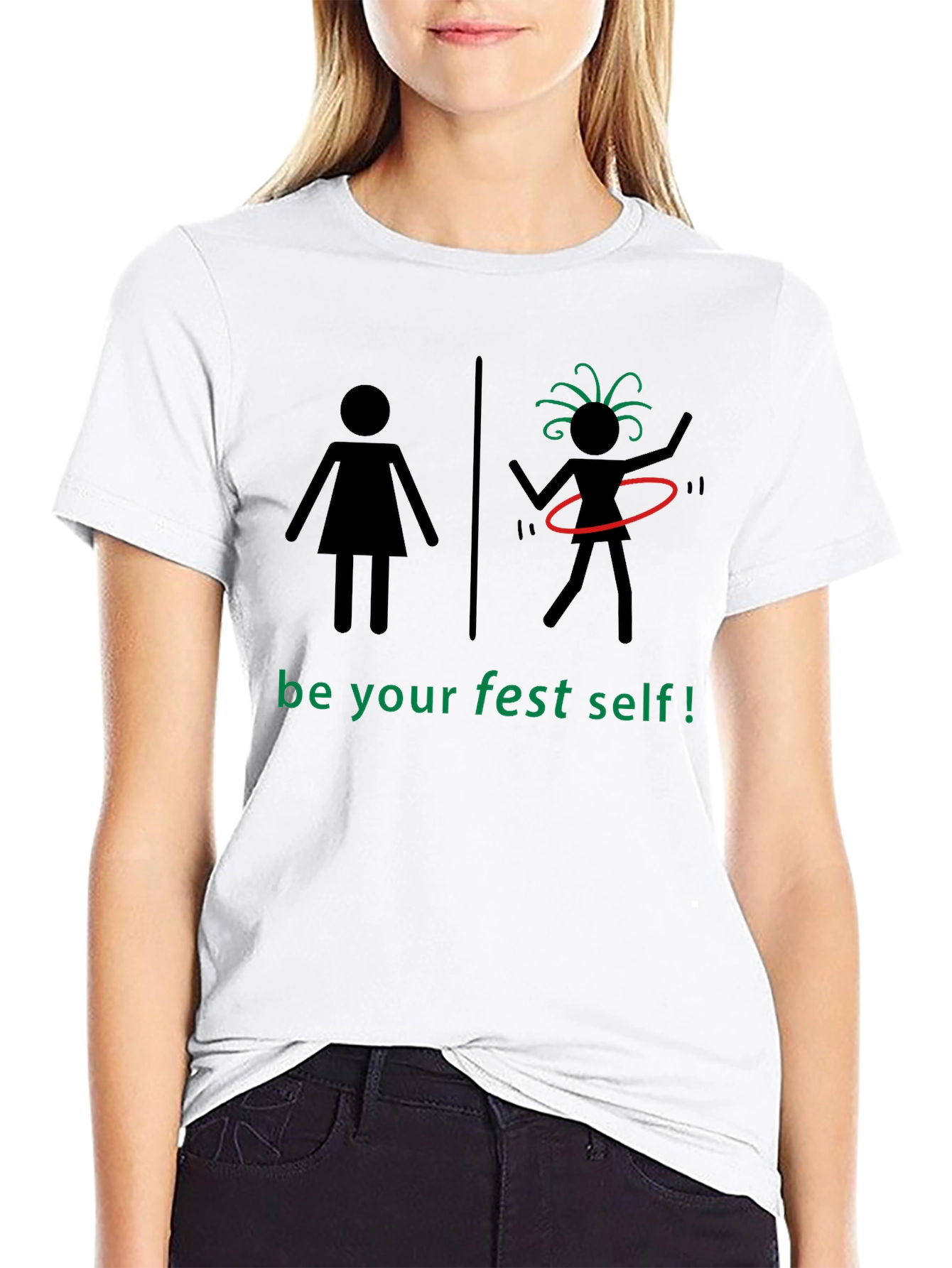 Be Your Fest Self Black T-Shirt