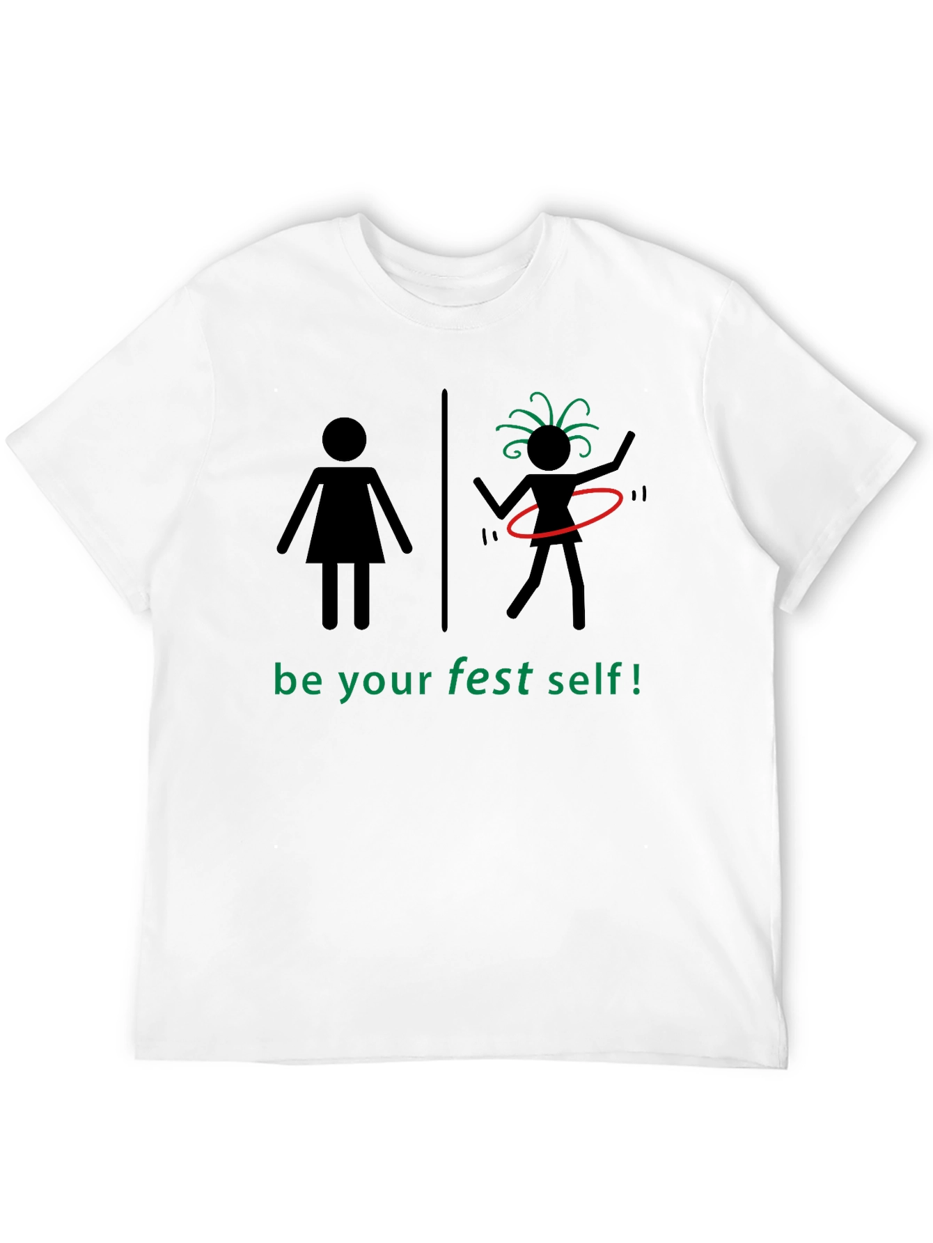 Be Your Fest Self Black T-Shirt
