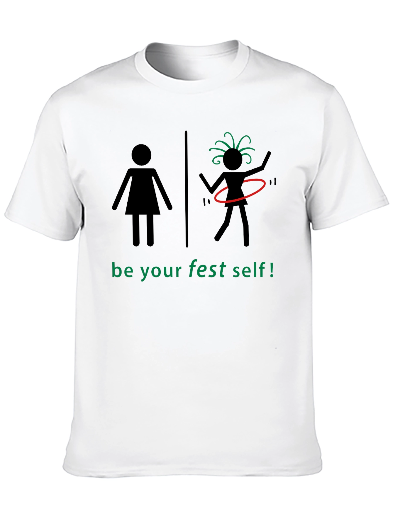 Be Your Fest Self Black T-Shirt