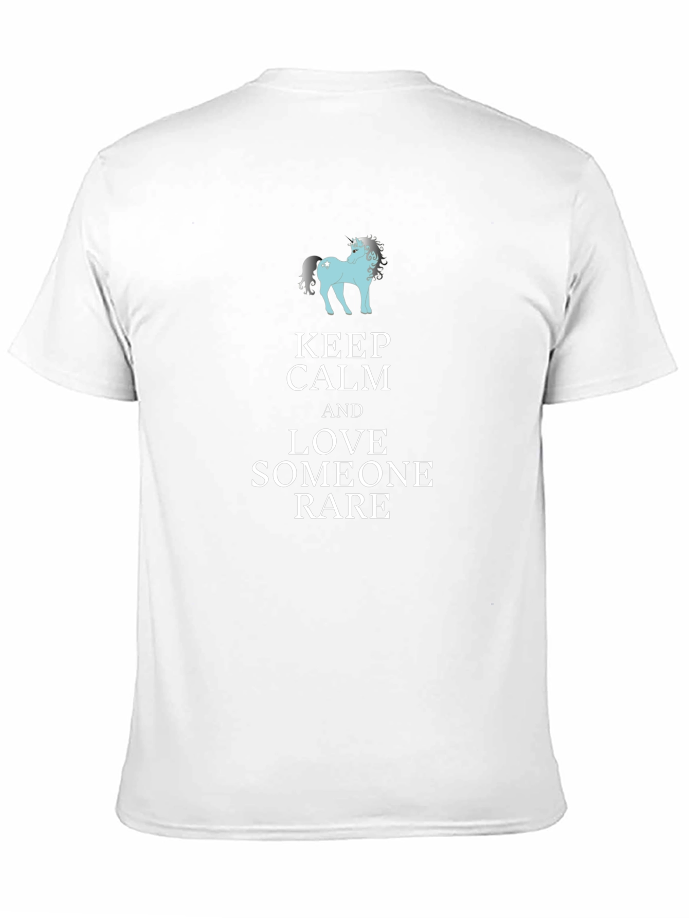 Keep Calm & Love Someone Rare Black T-Shirt