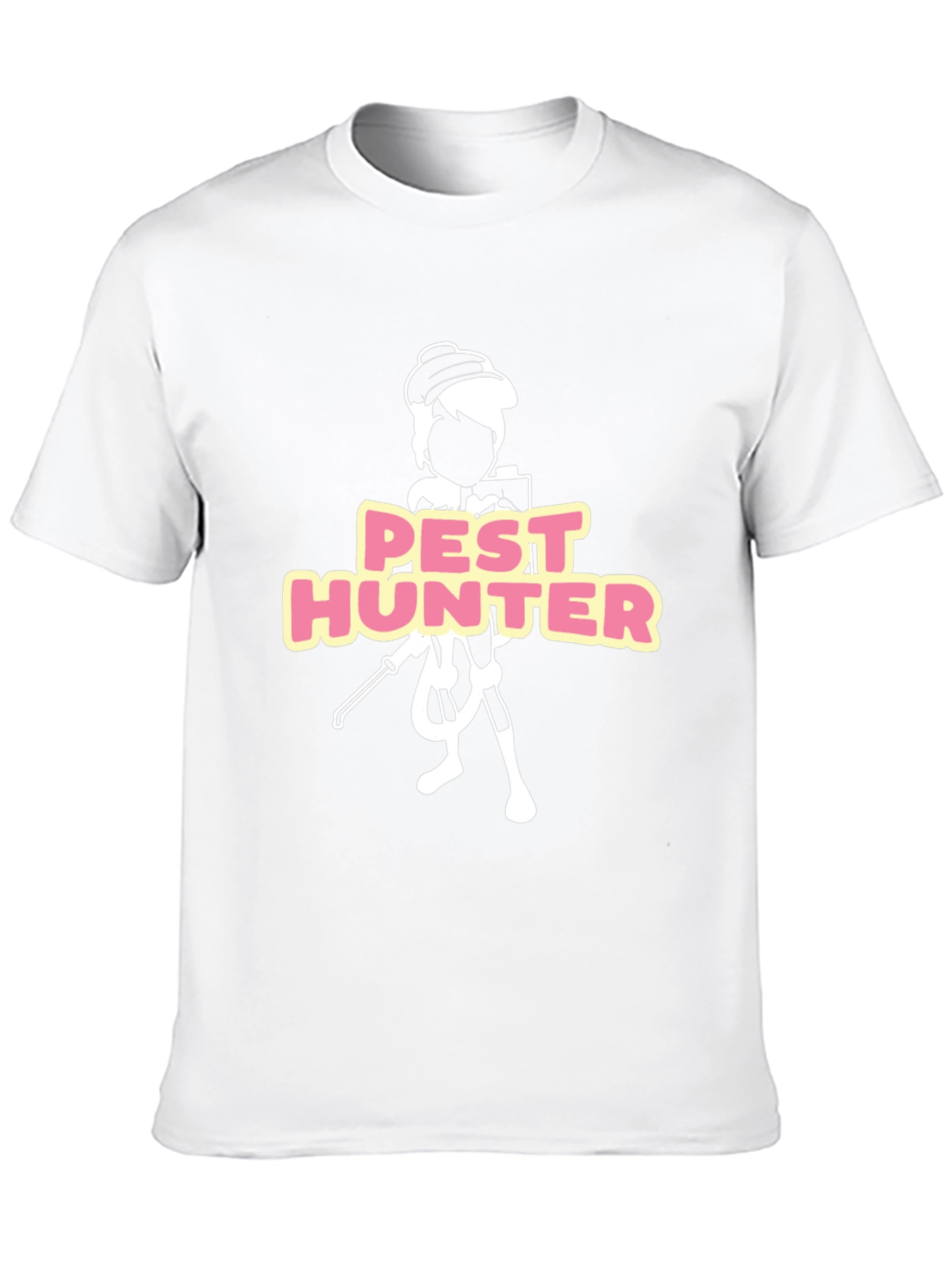 Pest Hunter Graphic Tee - Black Cotton