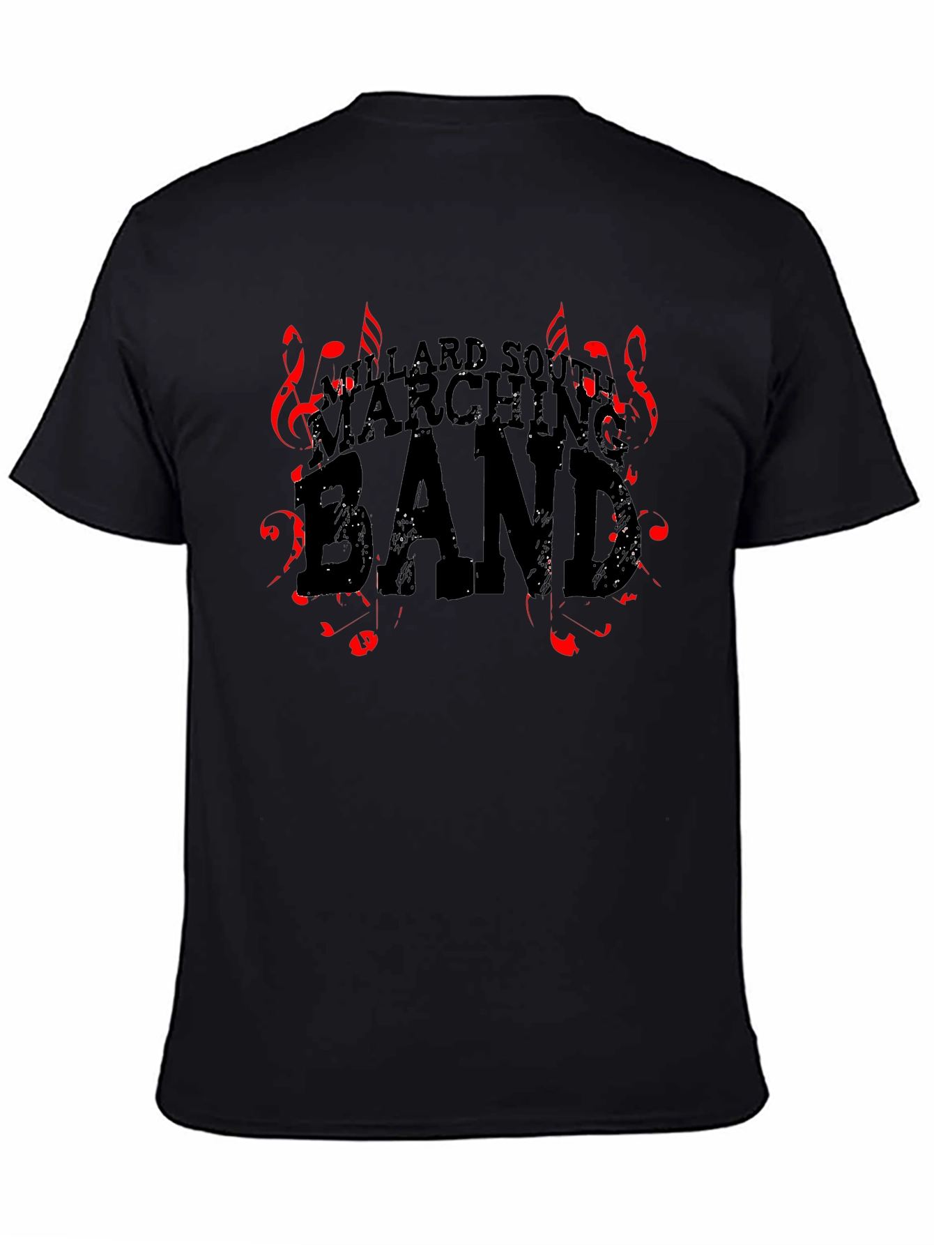 Willard South Marching Band Black T-Shirt