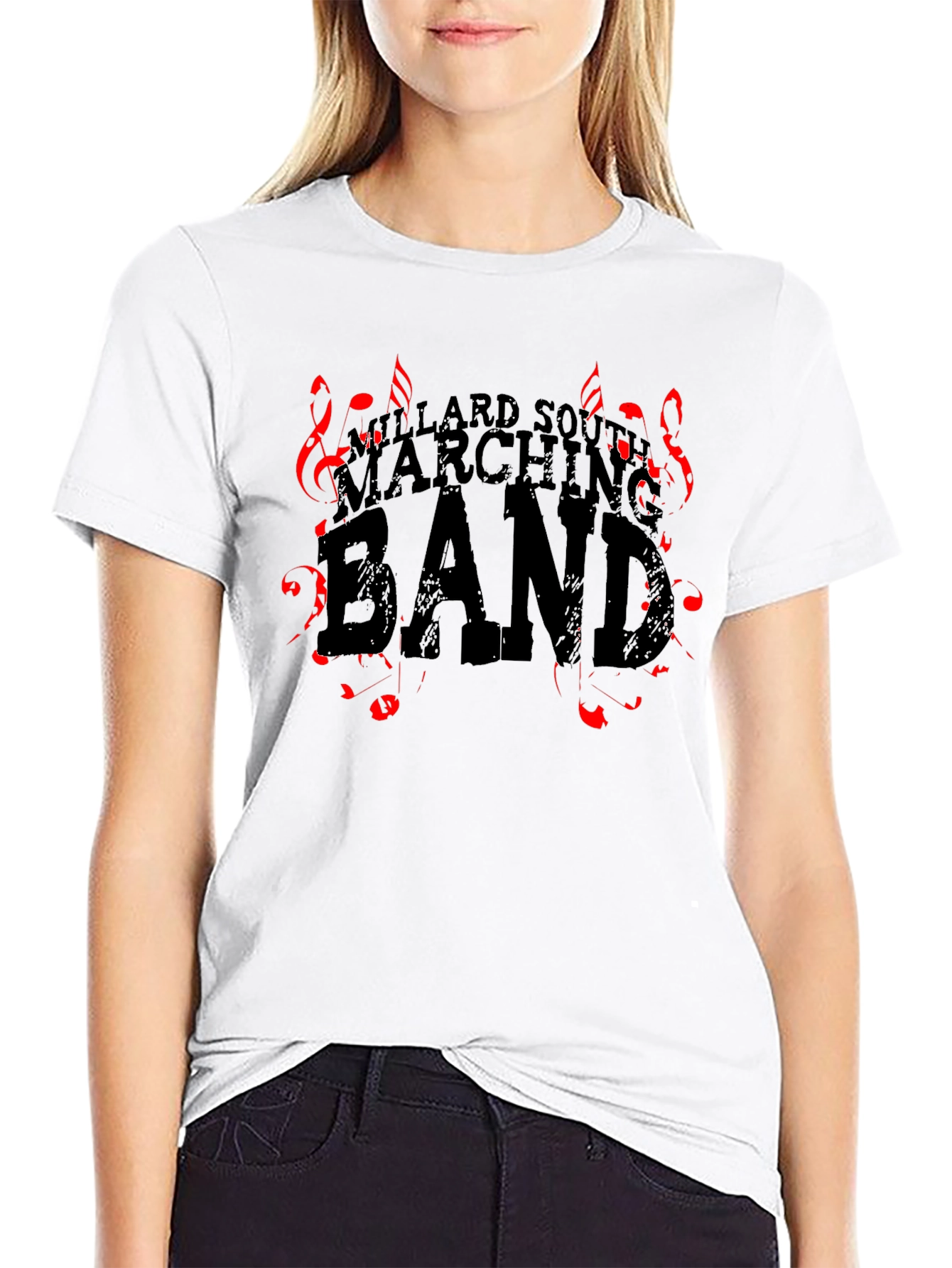 Willard South Marching Band Black T-Shirt