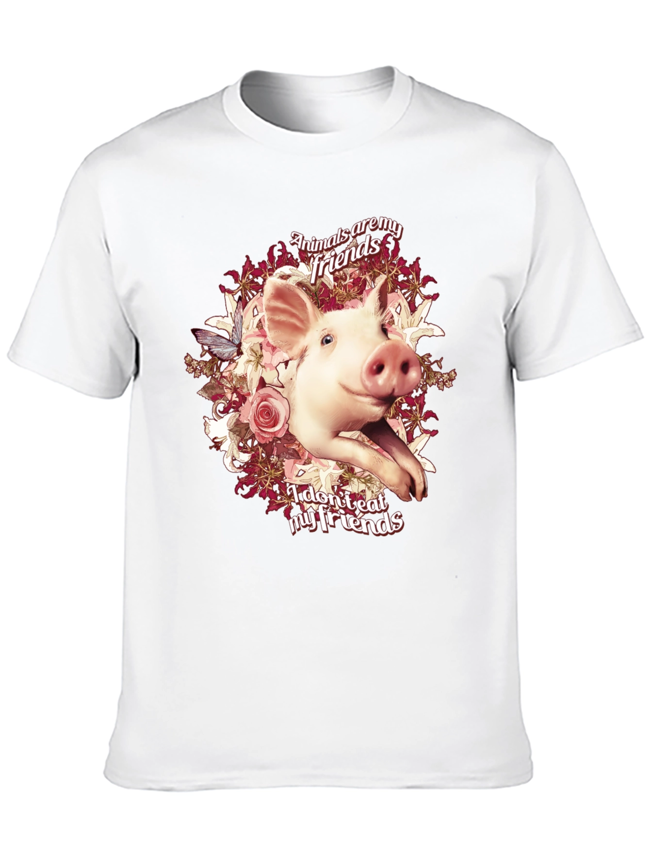 Animals Are My Friends Graphic Tee