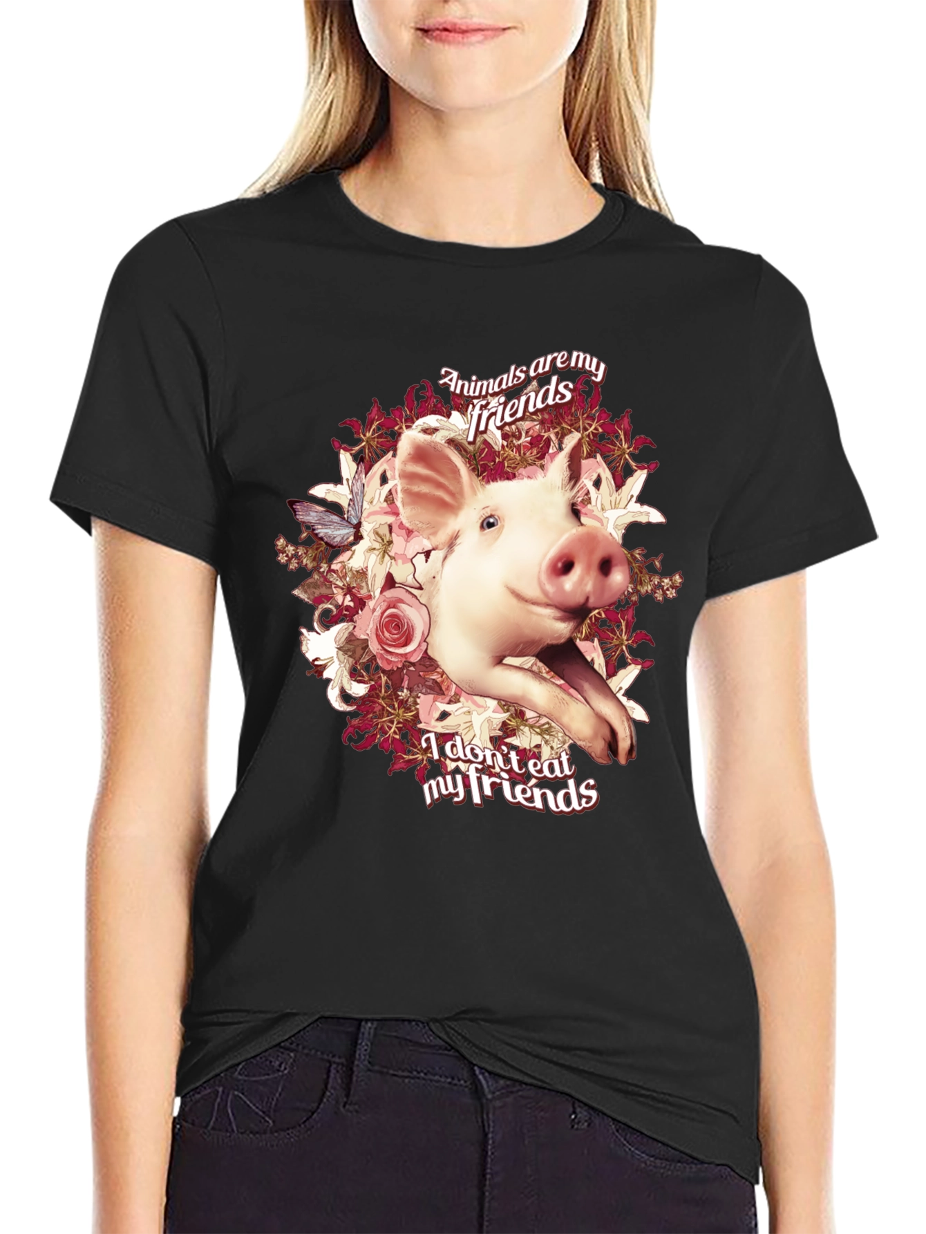 Animals Are My Friends Graphic Tee