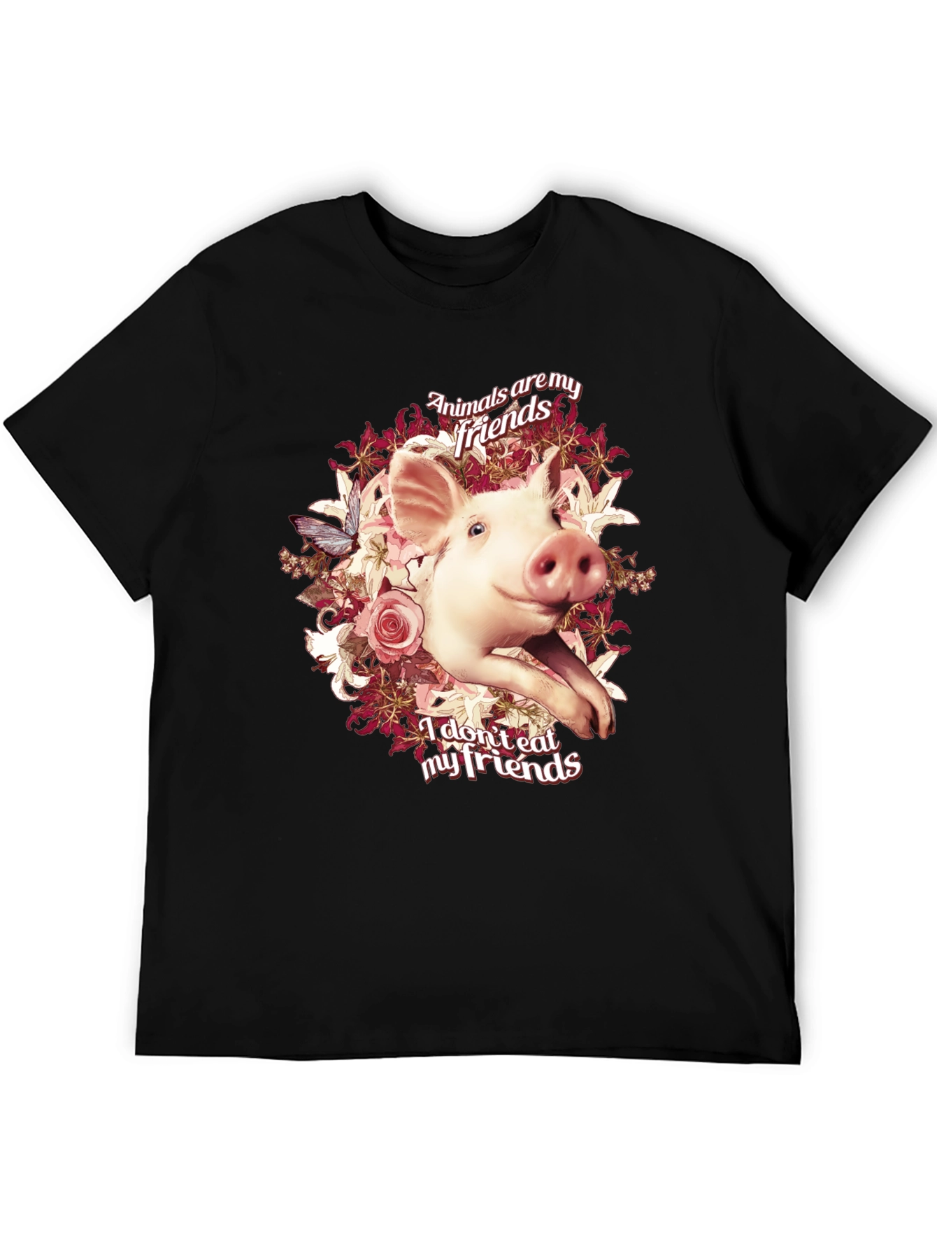 Animals Are My Friends Graphic Tee