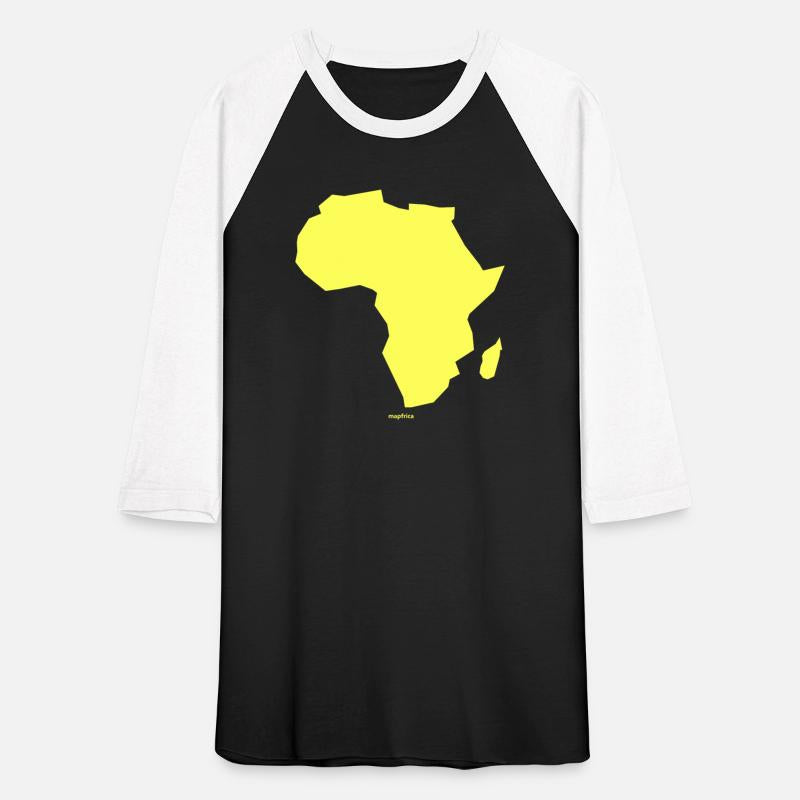 Africa Map Continent yellow