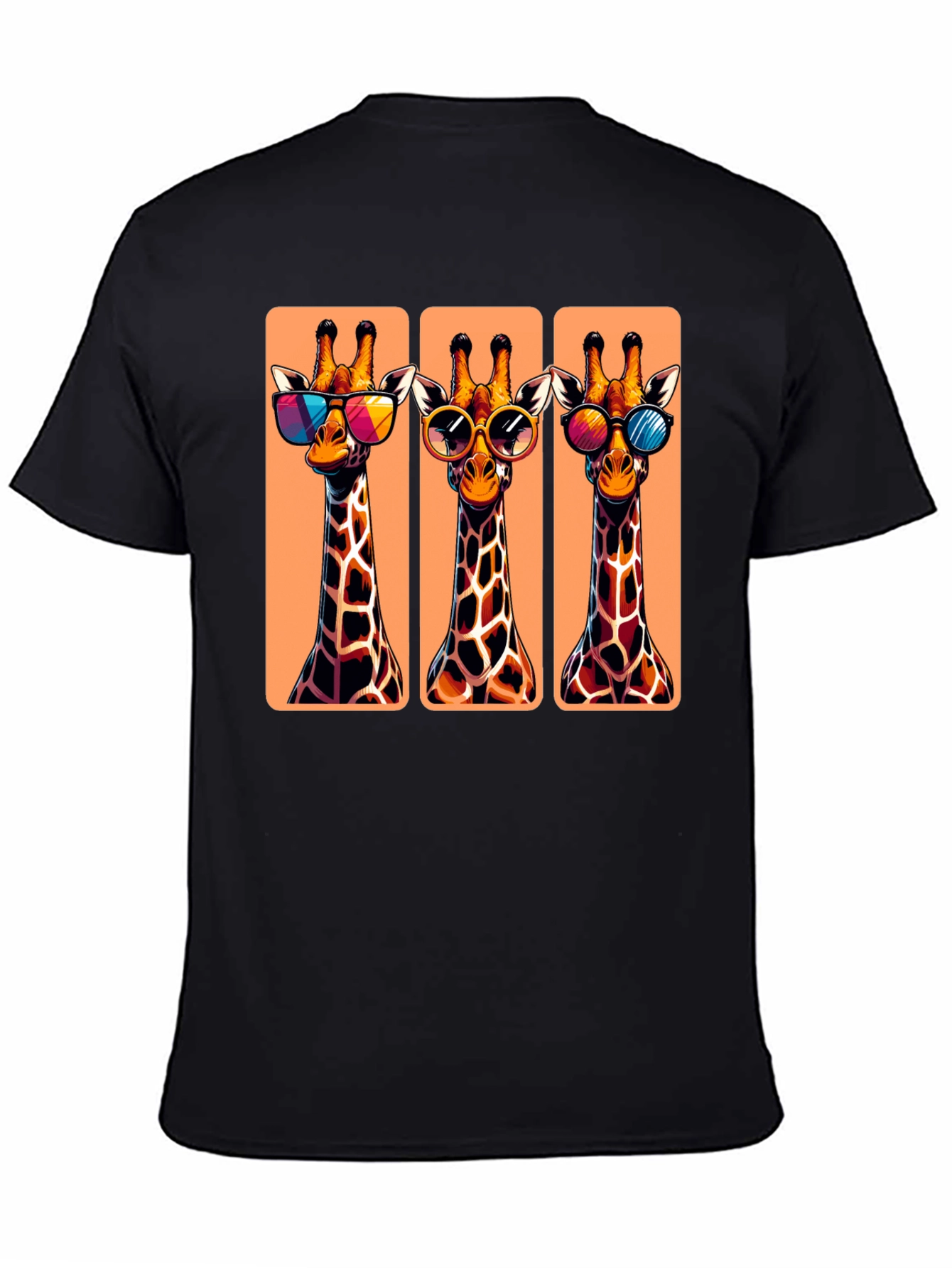 Cool Giraffes T-Shirt - Stylish Animal Graphic Tee
