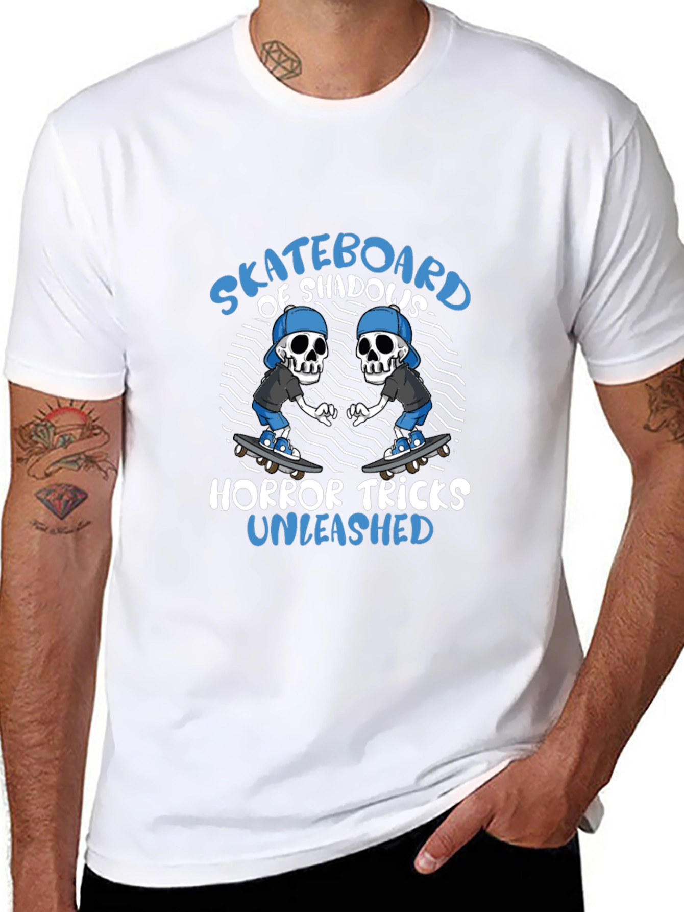 Skateboard of Shadows Graphic T-Shirt