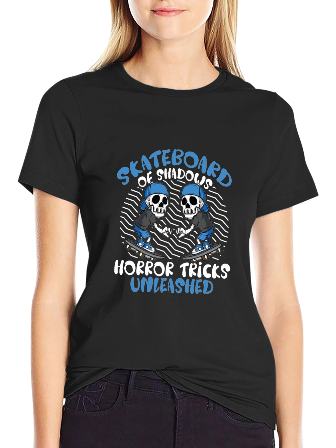 Skateboard of Shadows Graphic T-Shirt