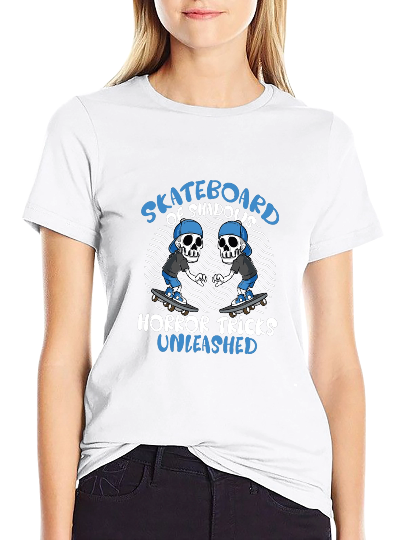 Skateboard of Shadows Graphic T-Shirt