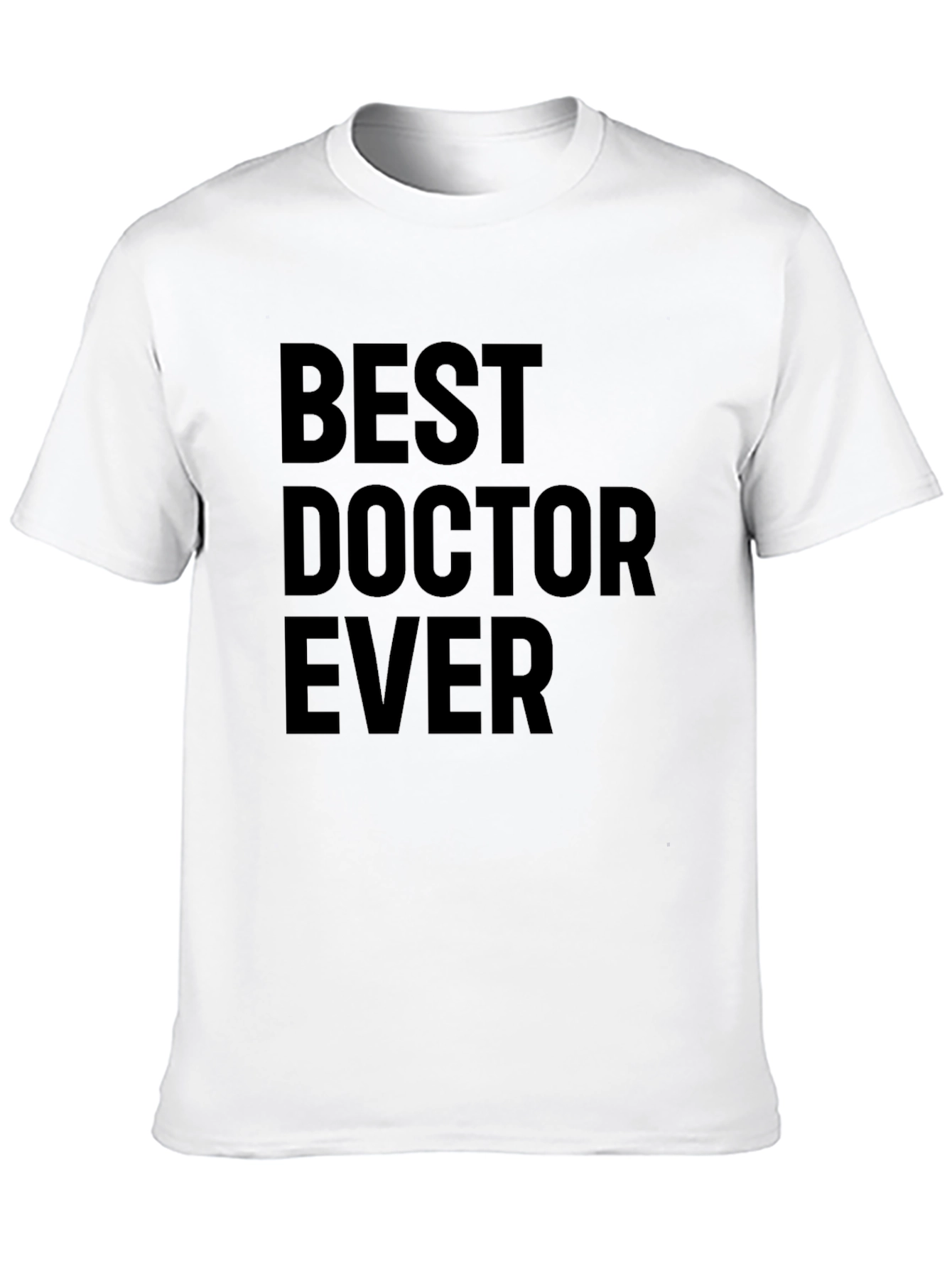 Best Doctor Ever Graphic Tee - Black