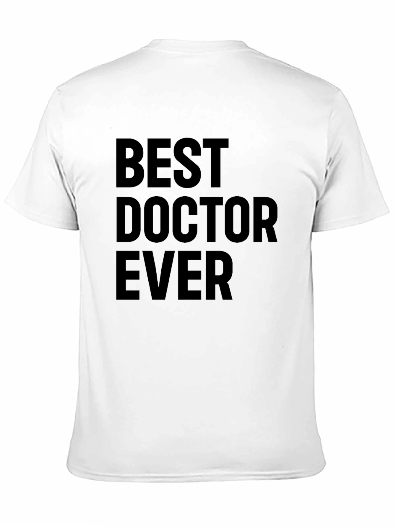 Best Doctor Ever Graphic Tee - Black