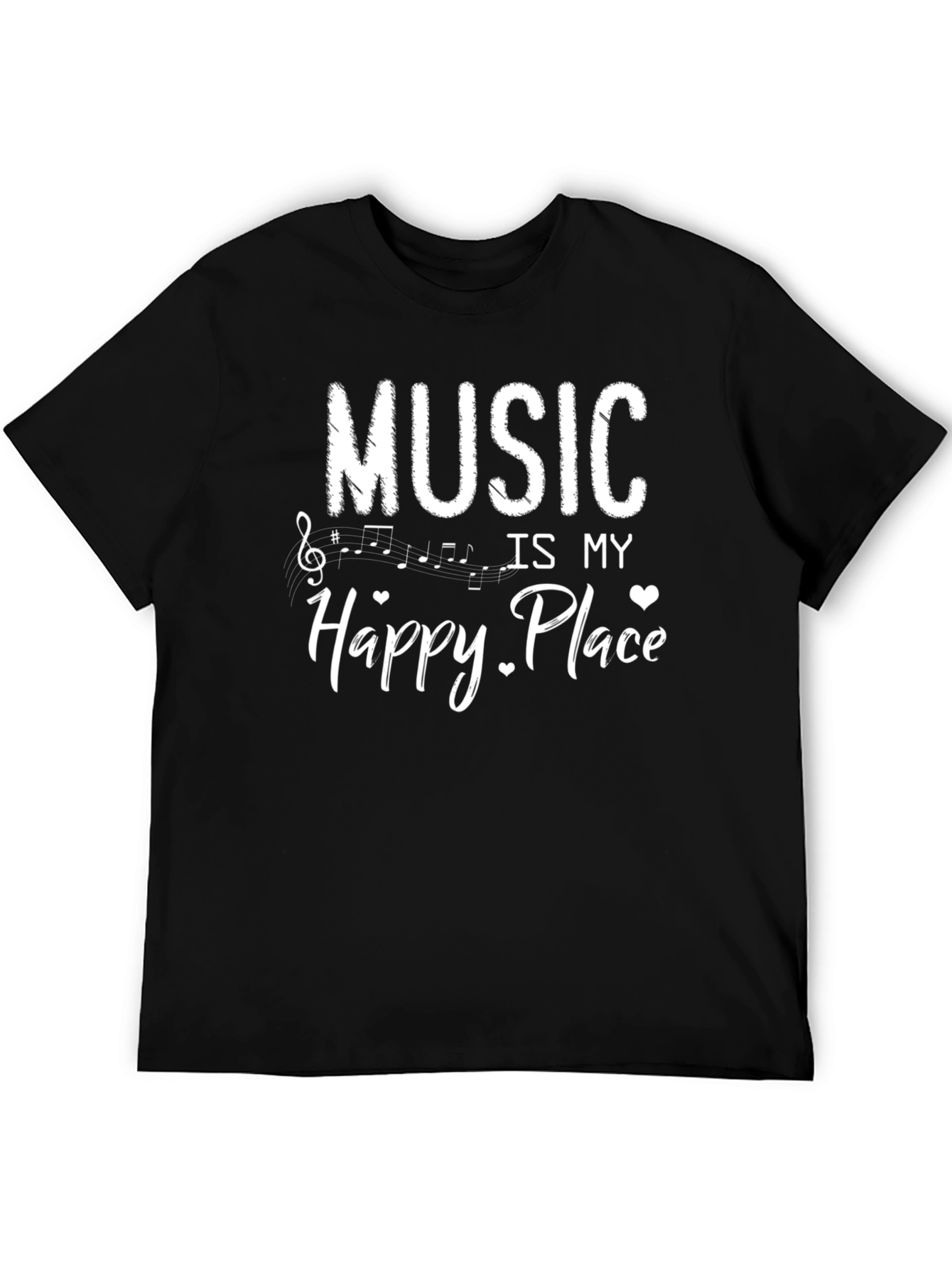 Music Is My Happy Place T-Shirt