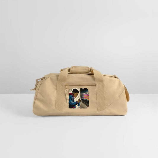 AI Teen in Underground Subway Layup -Masked Border