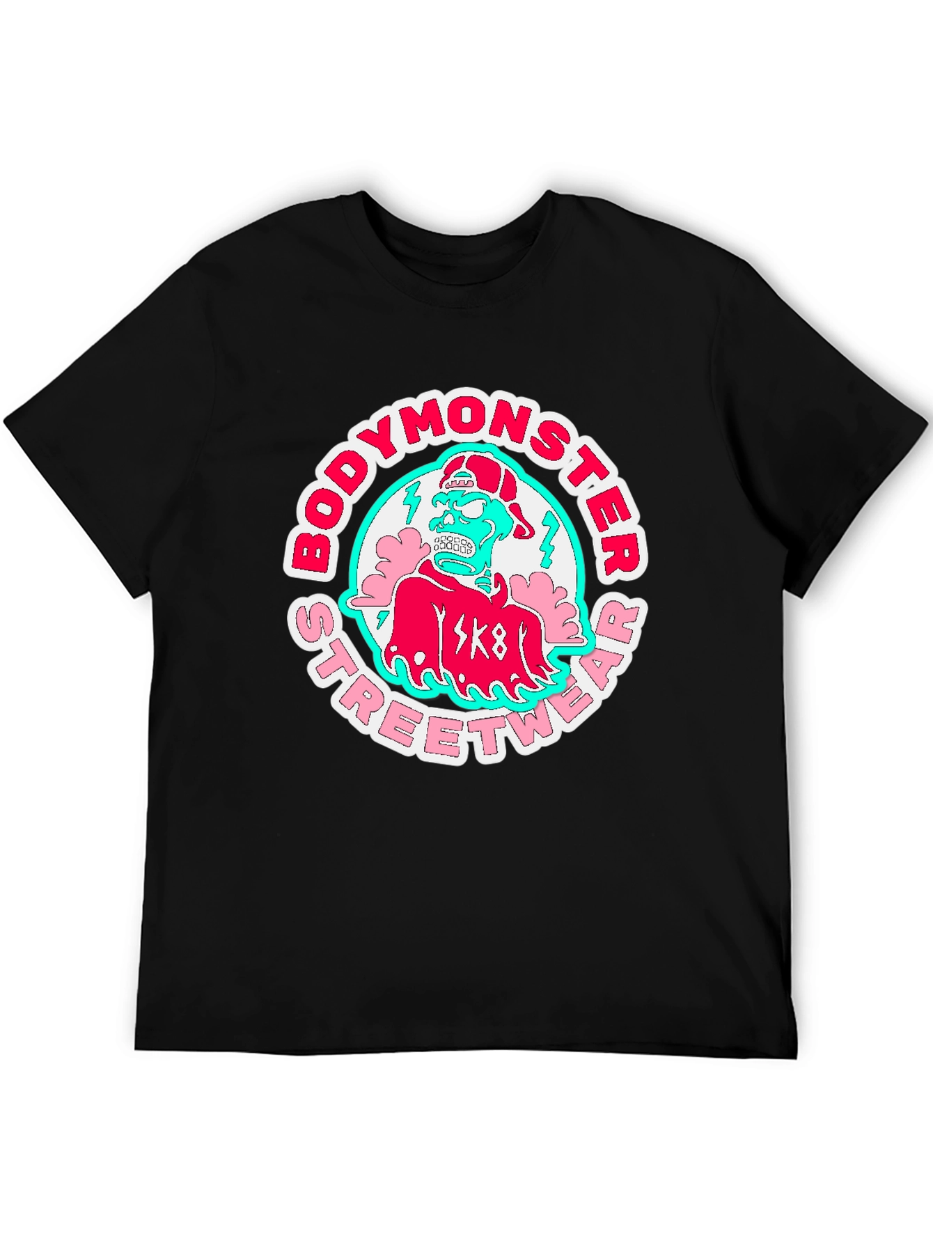 Bodymonster Streetwear T-Shirt - Skate Monster Tee