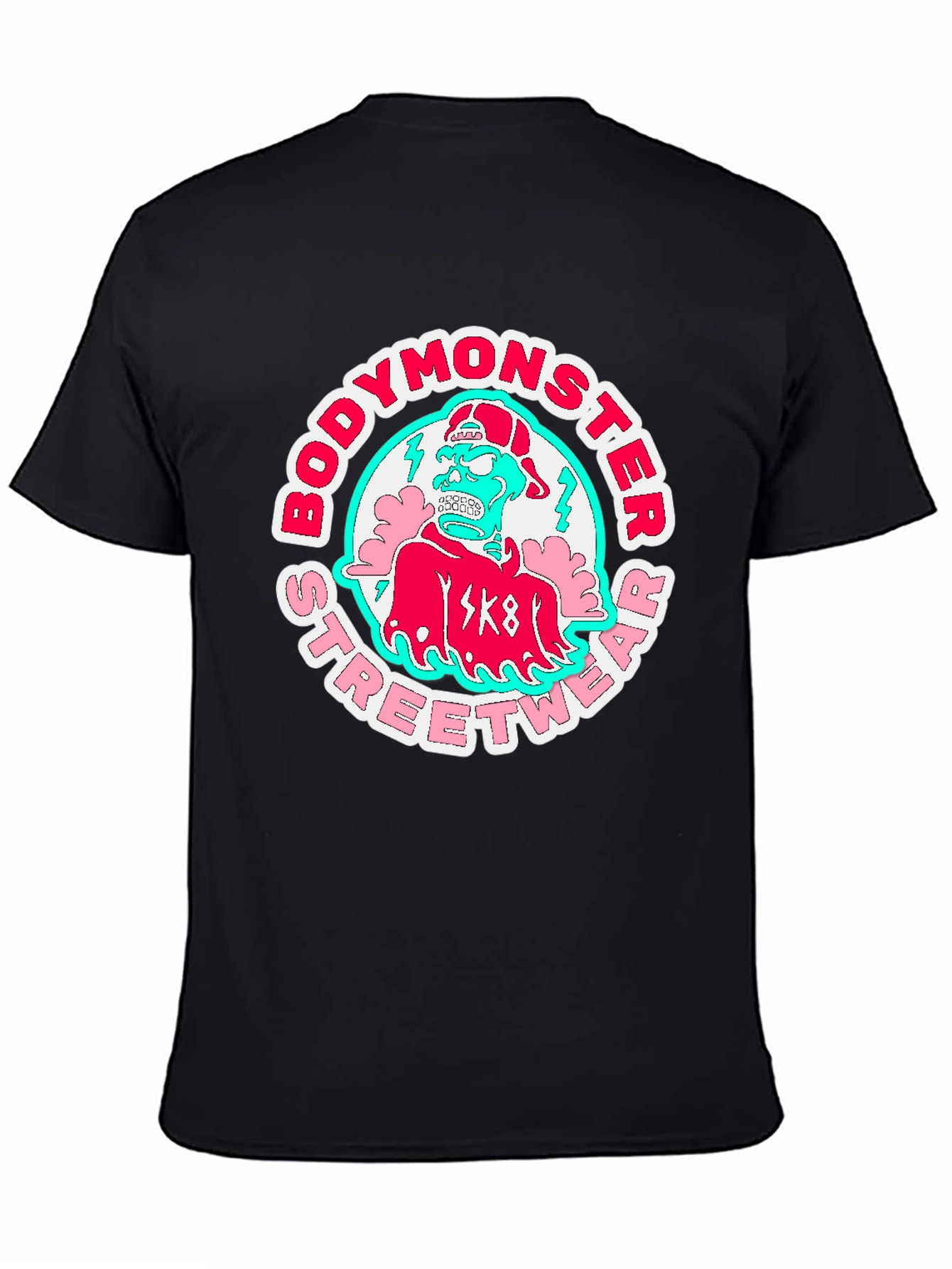 Bodymonster Streetwear T-Shirt - Skate Monster Tee