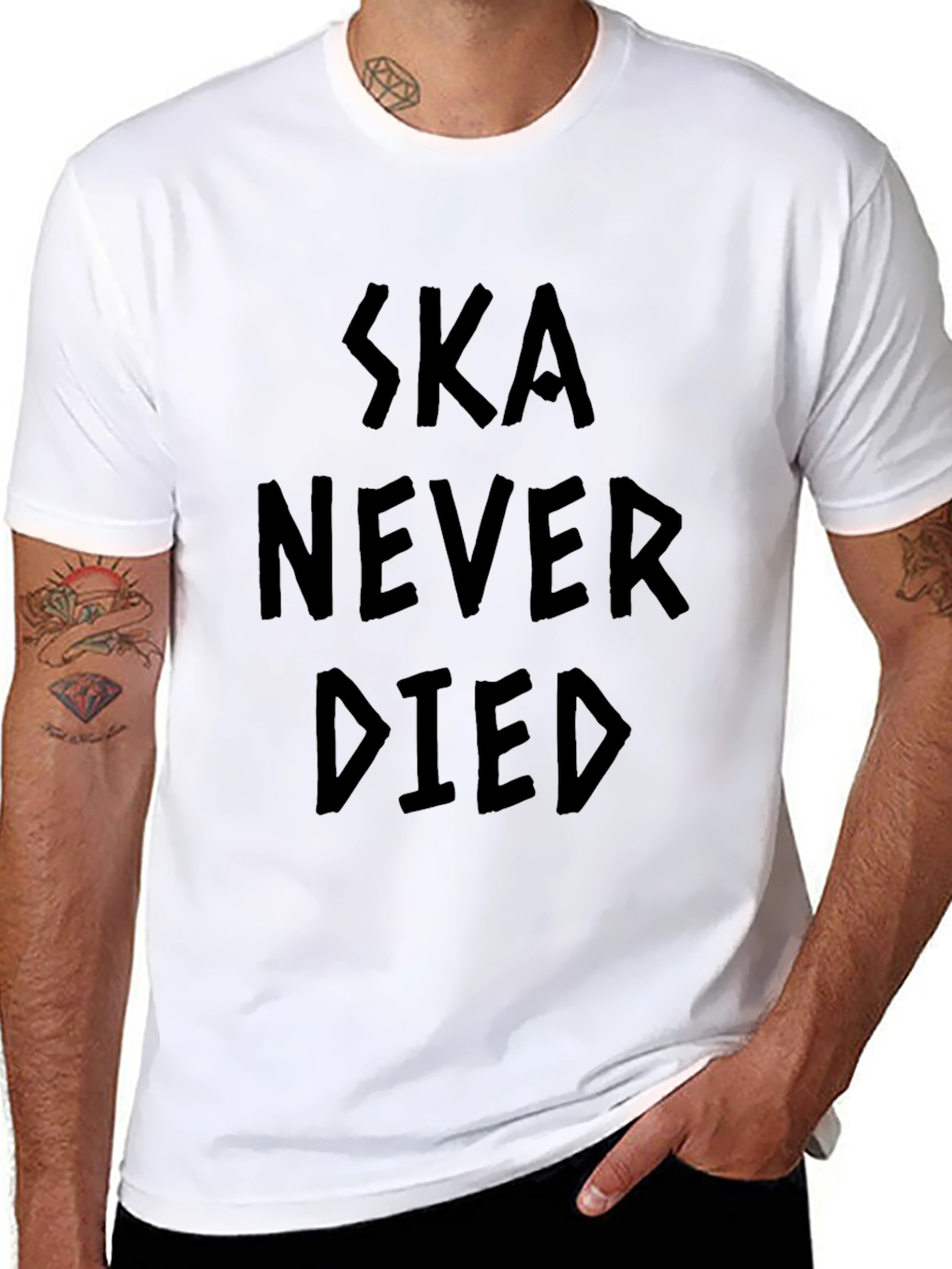 Ska Never Died Graphic Tee - Mens