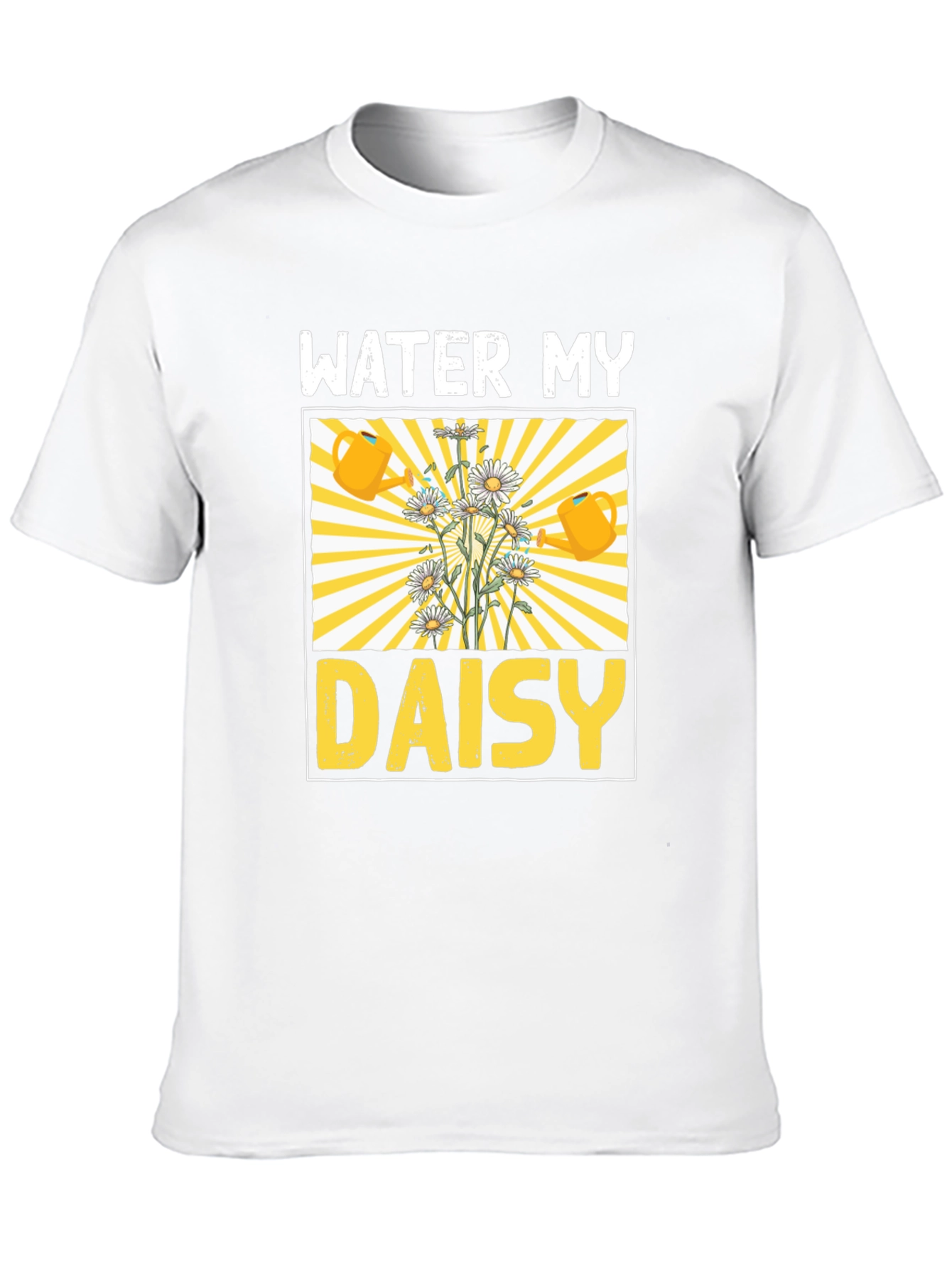 Water My Daisy Graphic T-Shirt - Gardening Tee