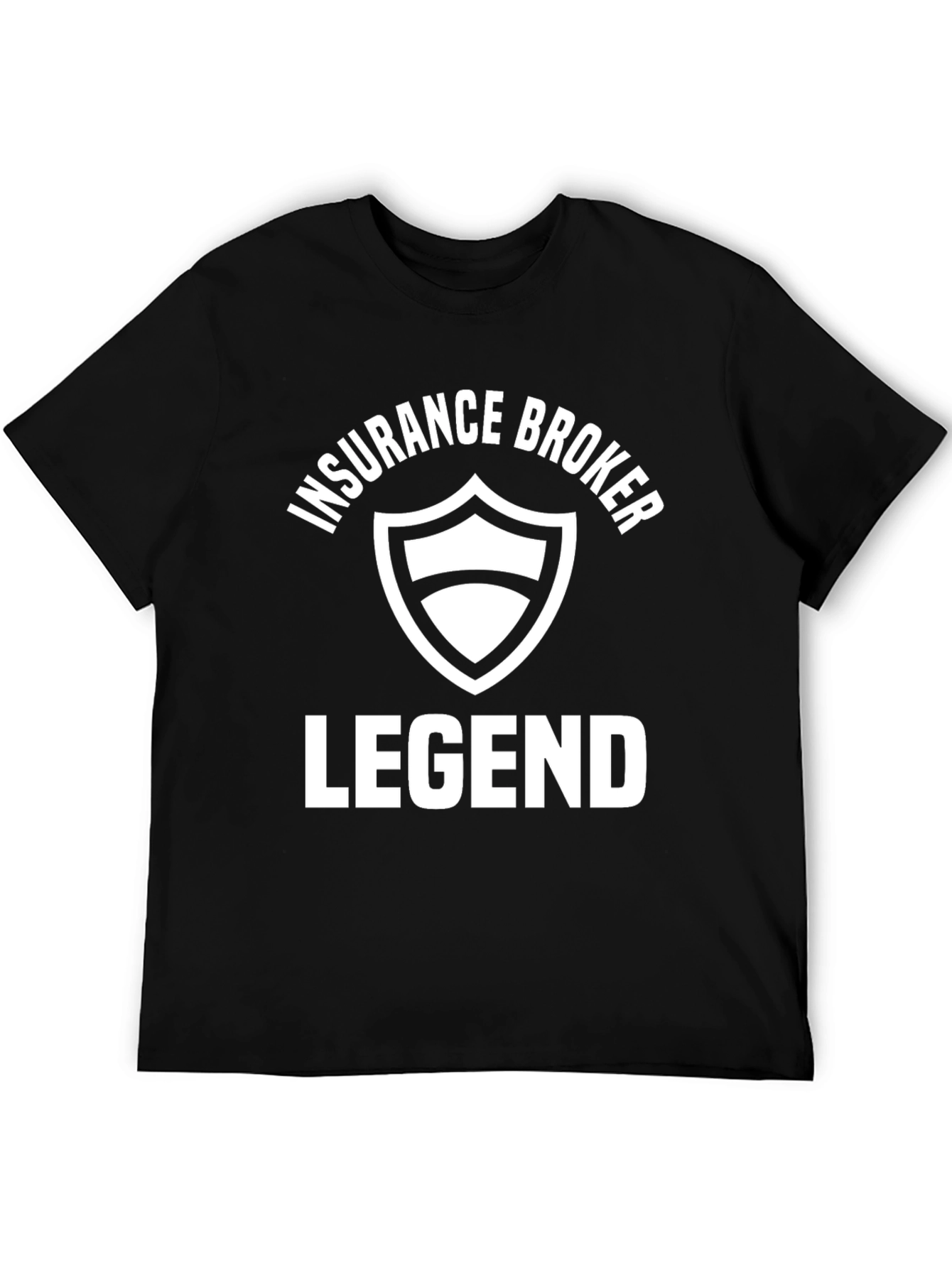 Insurance Broker Legend Black T-Shirt