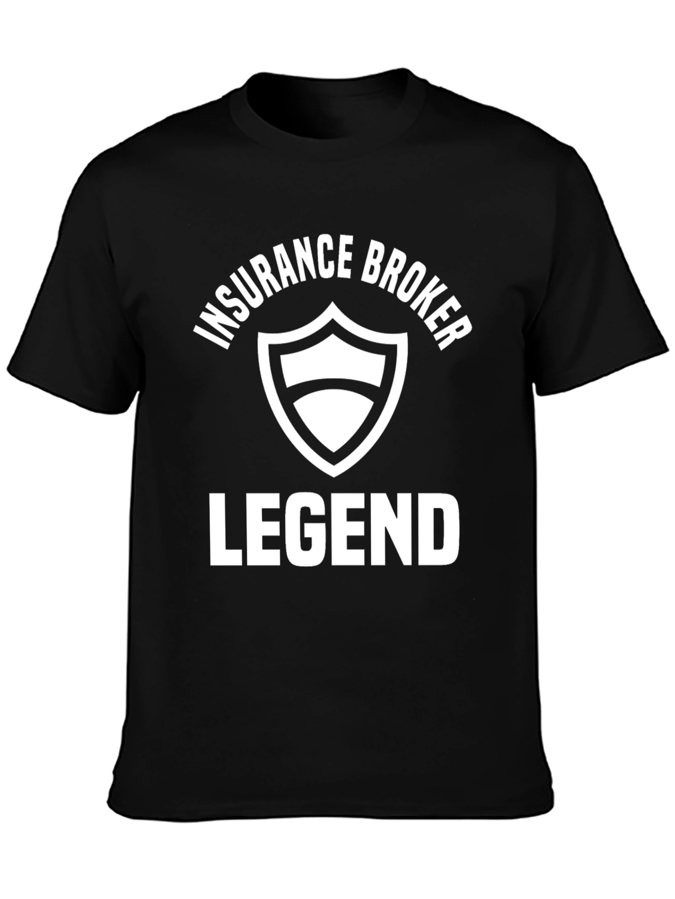 Insurance Broker Legend Black T-Shirt