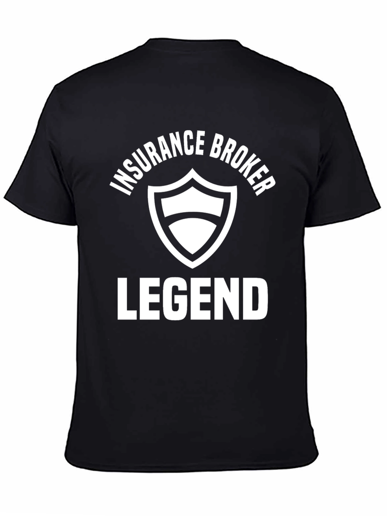 Insurance Broker Legend Black T-Shirt
