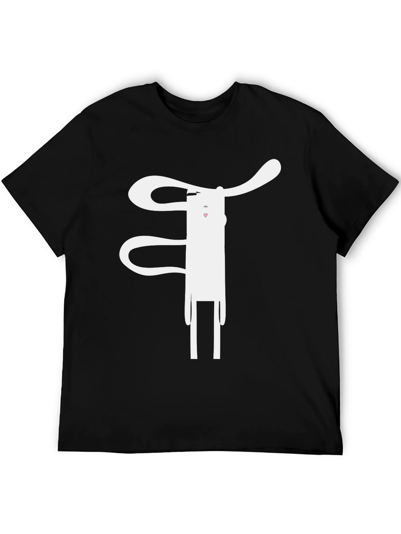 Abstract Creature Black T-Shirt