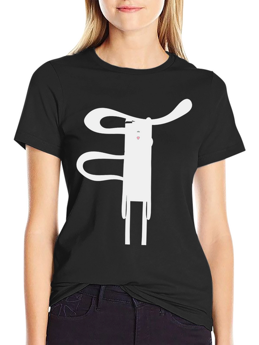 Abstract Creature Black T-Shirt