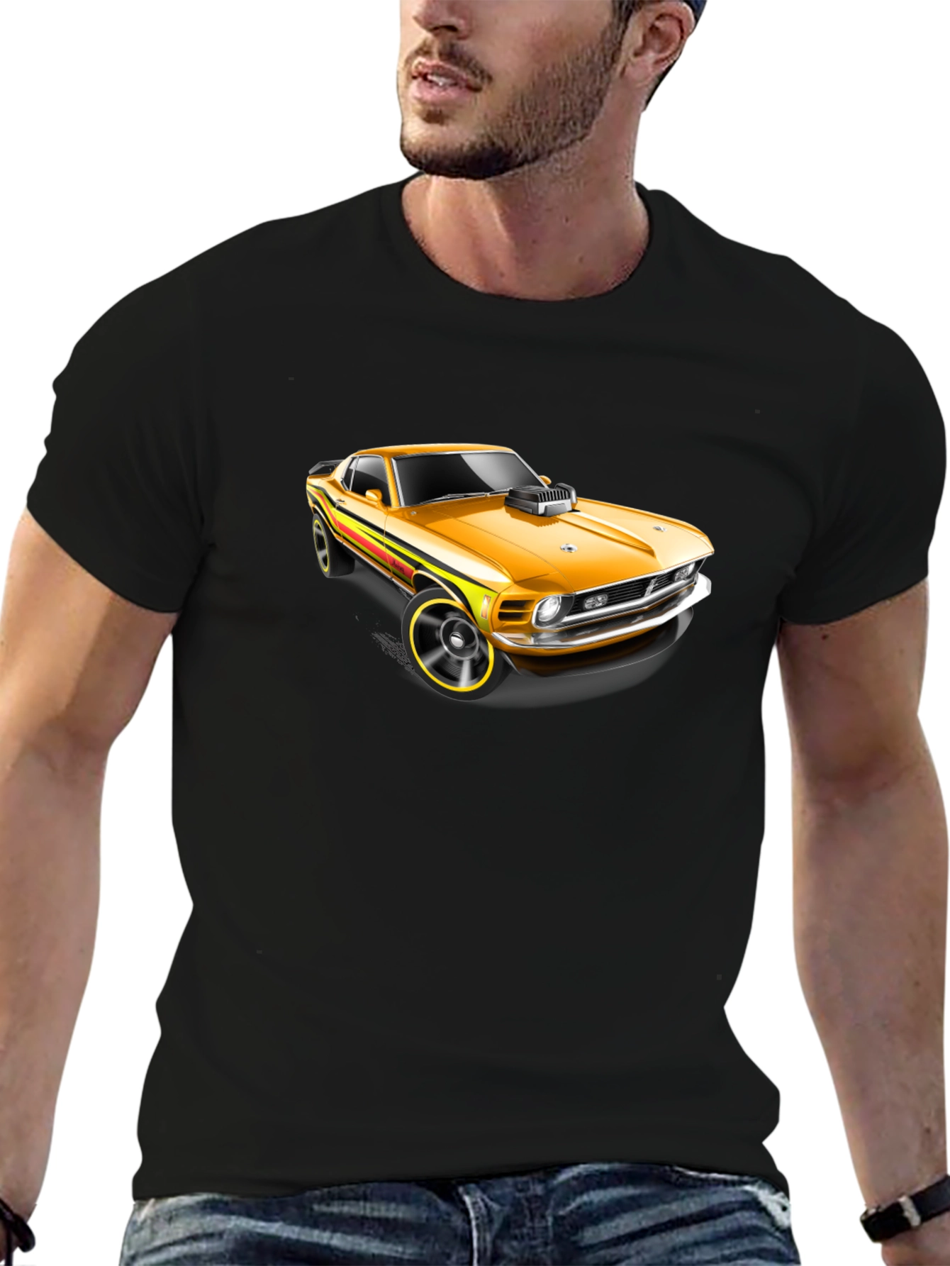 Classic Car Graphic T-Shirt