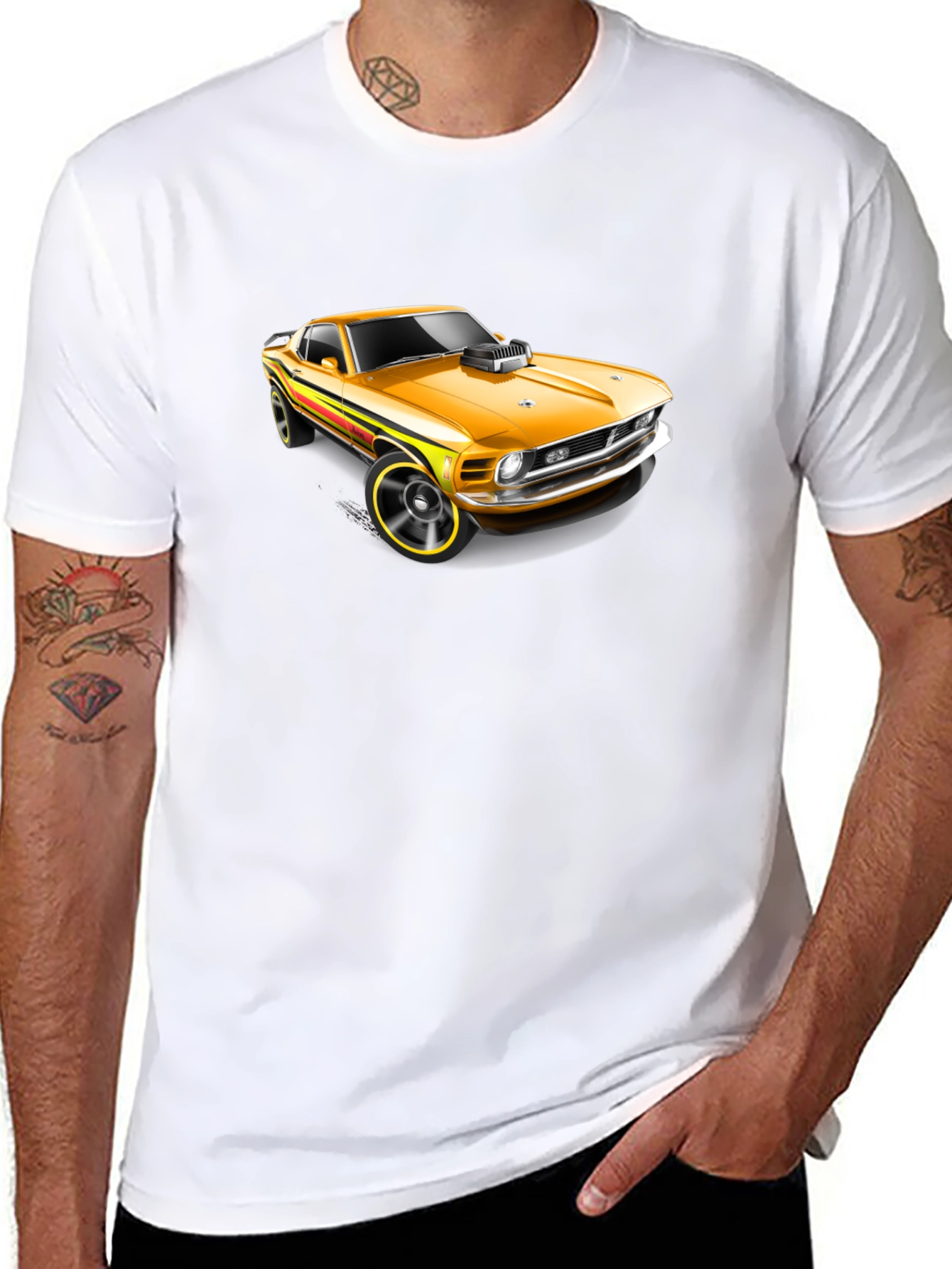 Classic Car Graphic T-Shirt