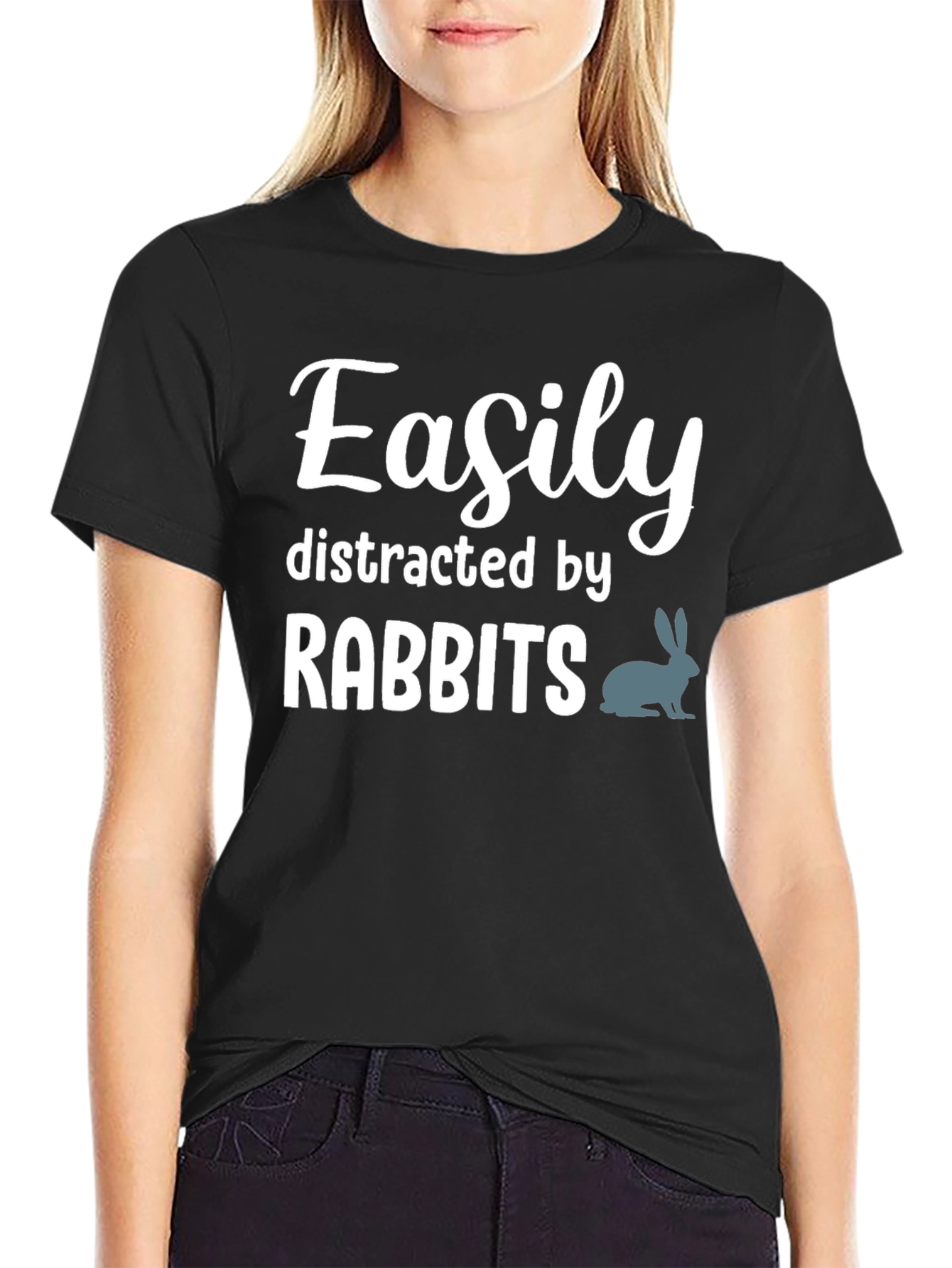 Easily Distracted by Rabbits T-Shirt